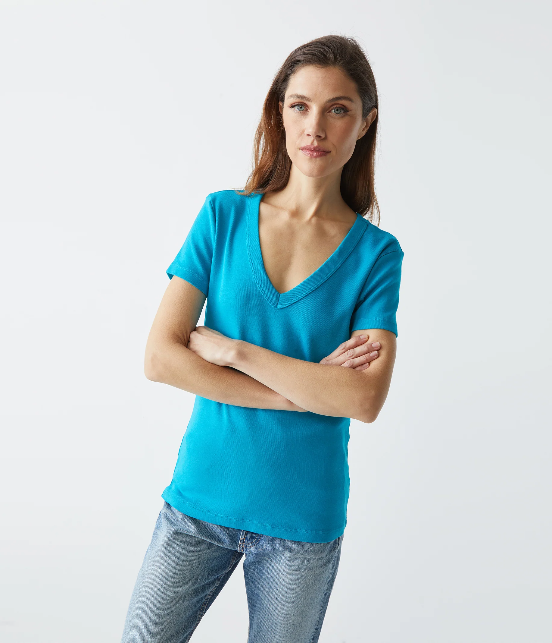Nikki V-Neck Tee - Image 22