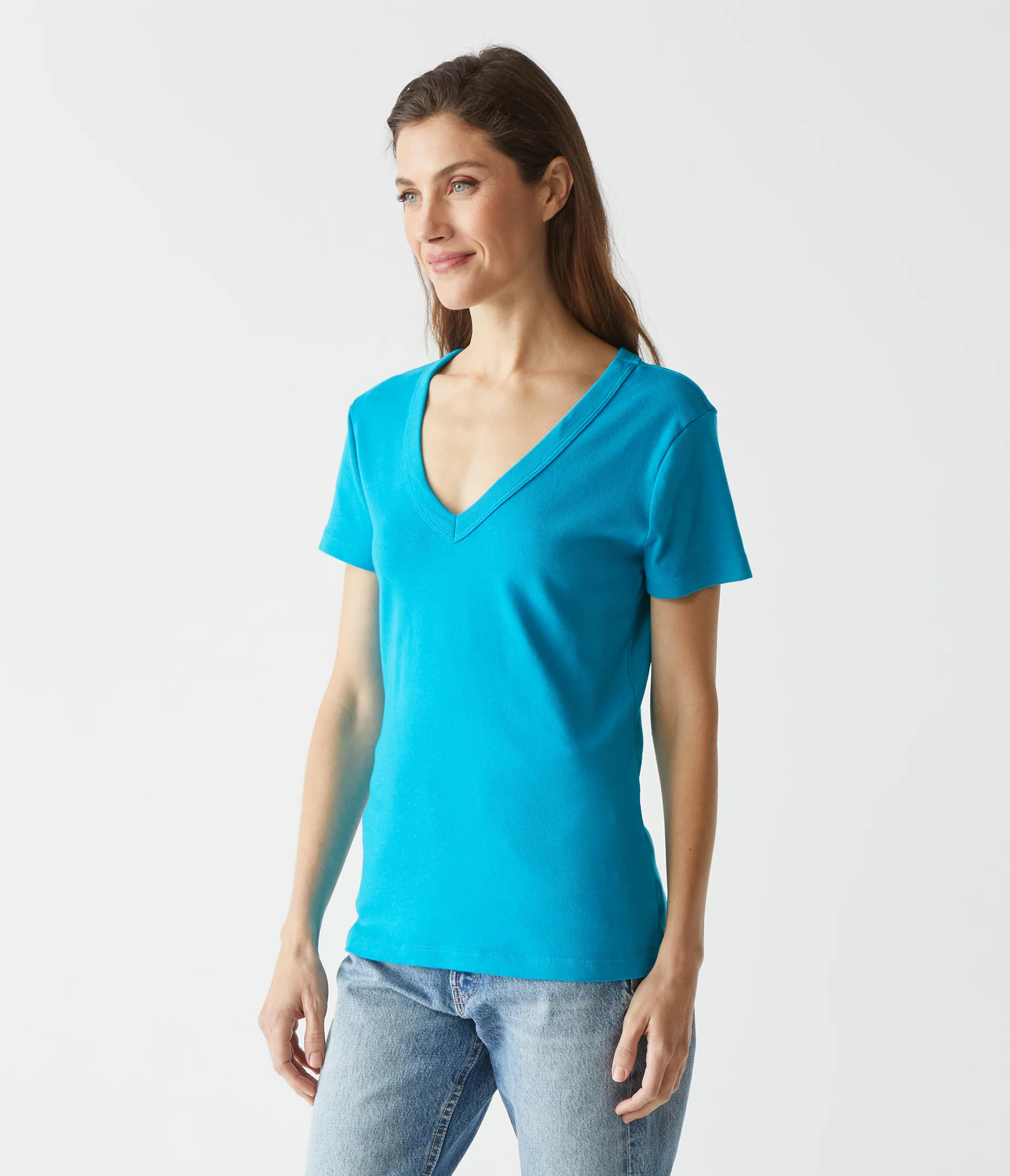Nikki V-Neck Tee - Image 24