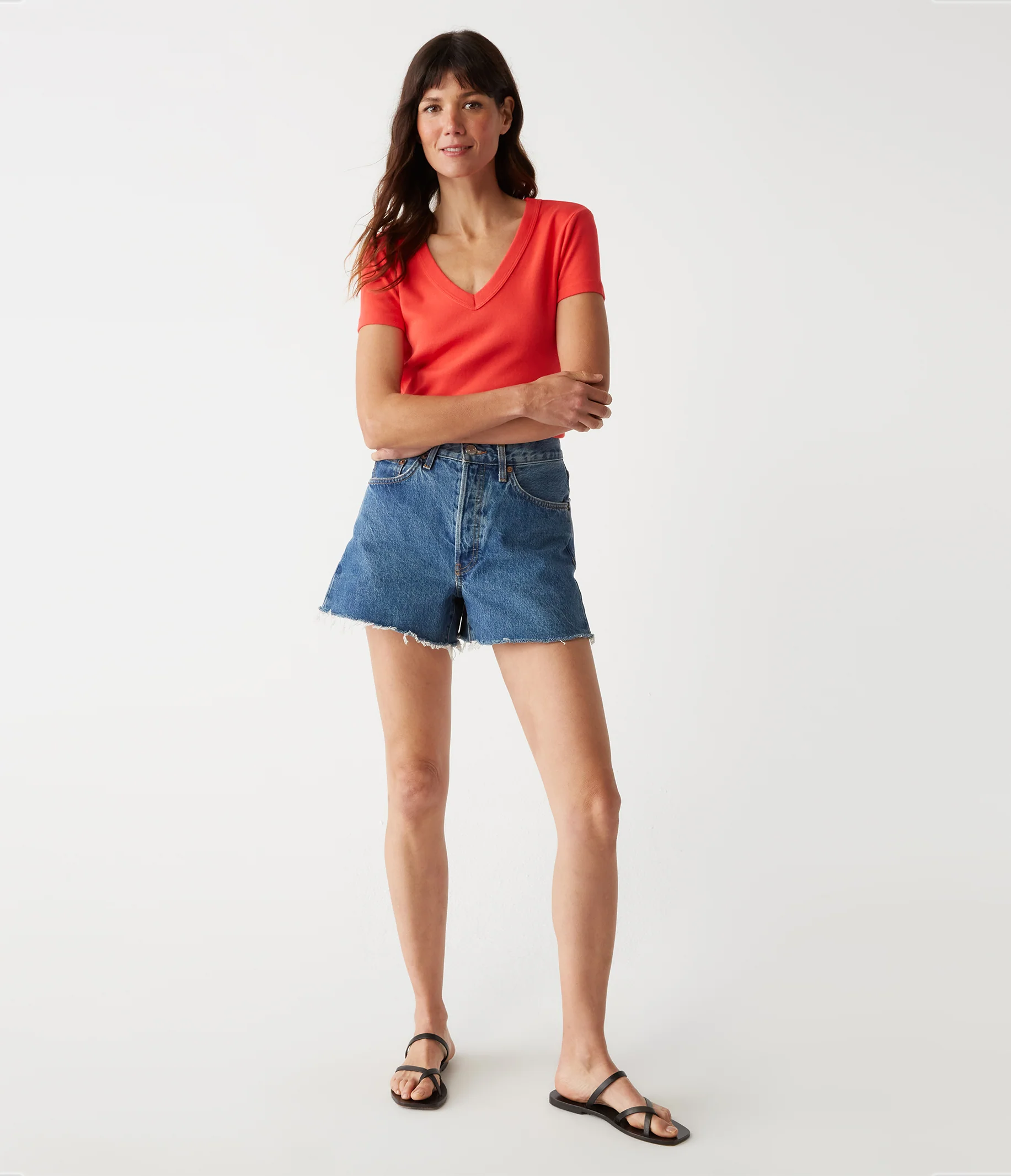 Nikki V-Neck Tee - Image 43