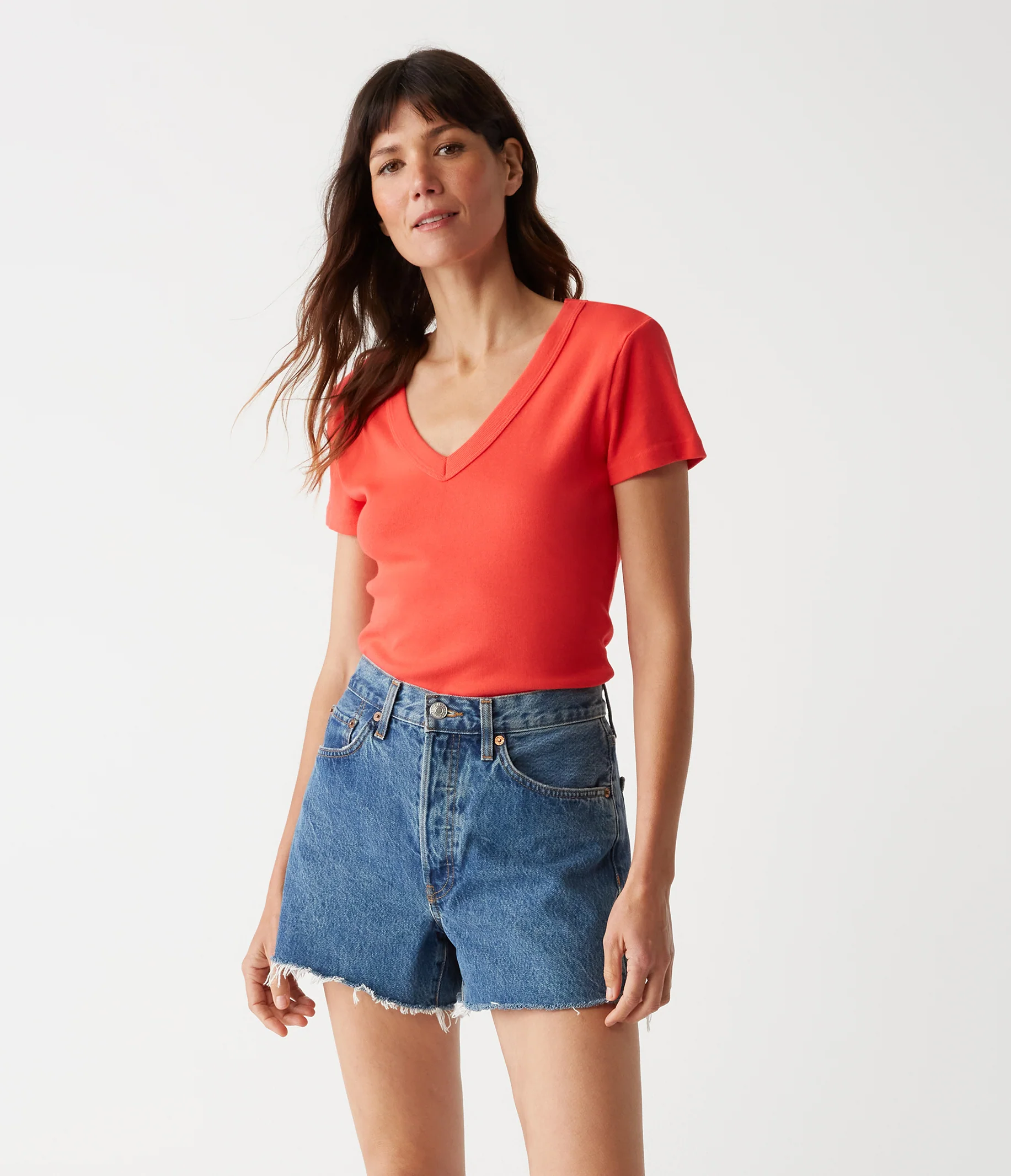 Nikki V-Neck Tee - Image 44