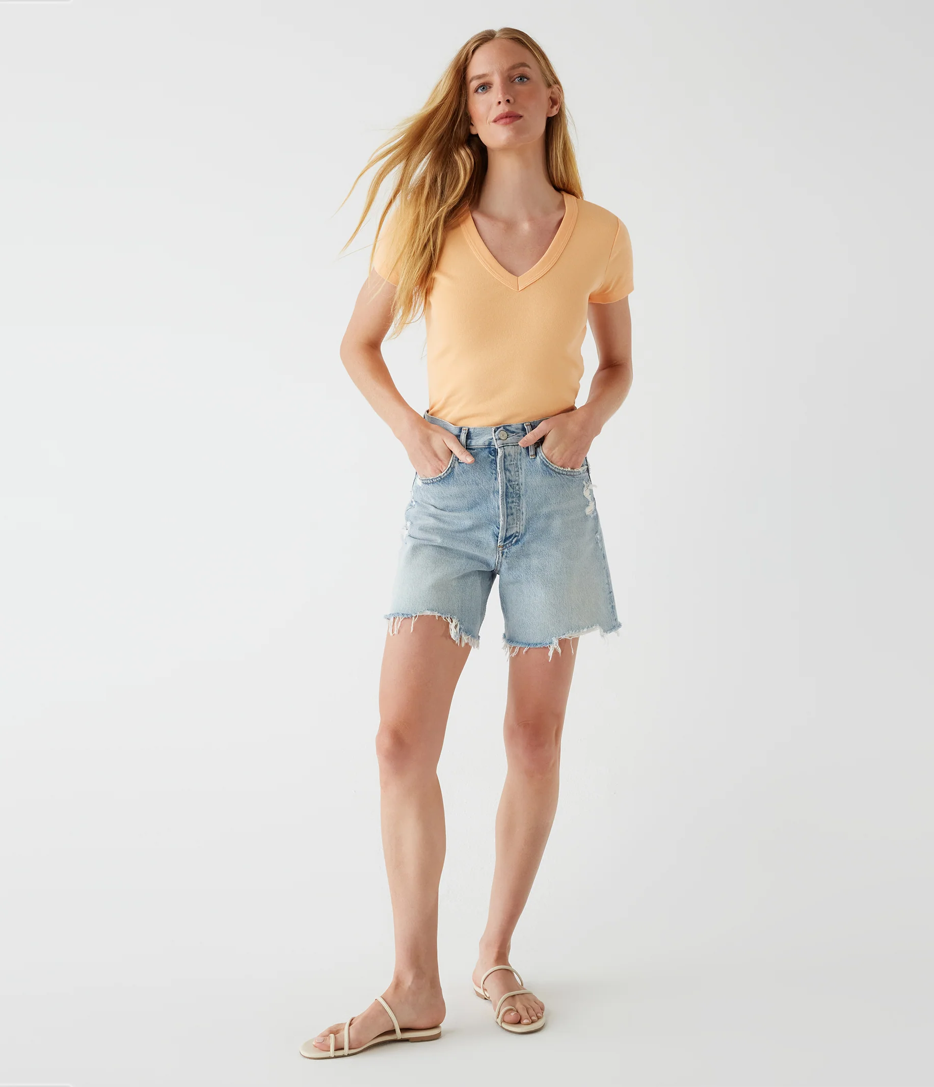 Nikki V-Neck Tee - Image 47