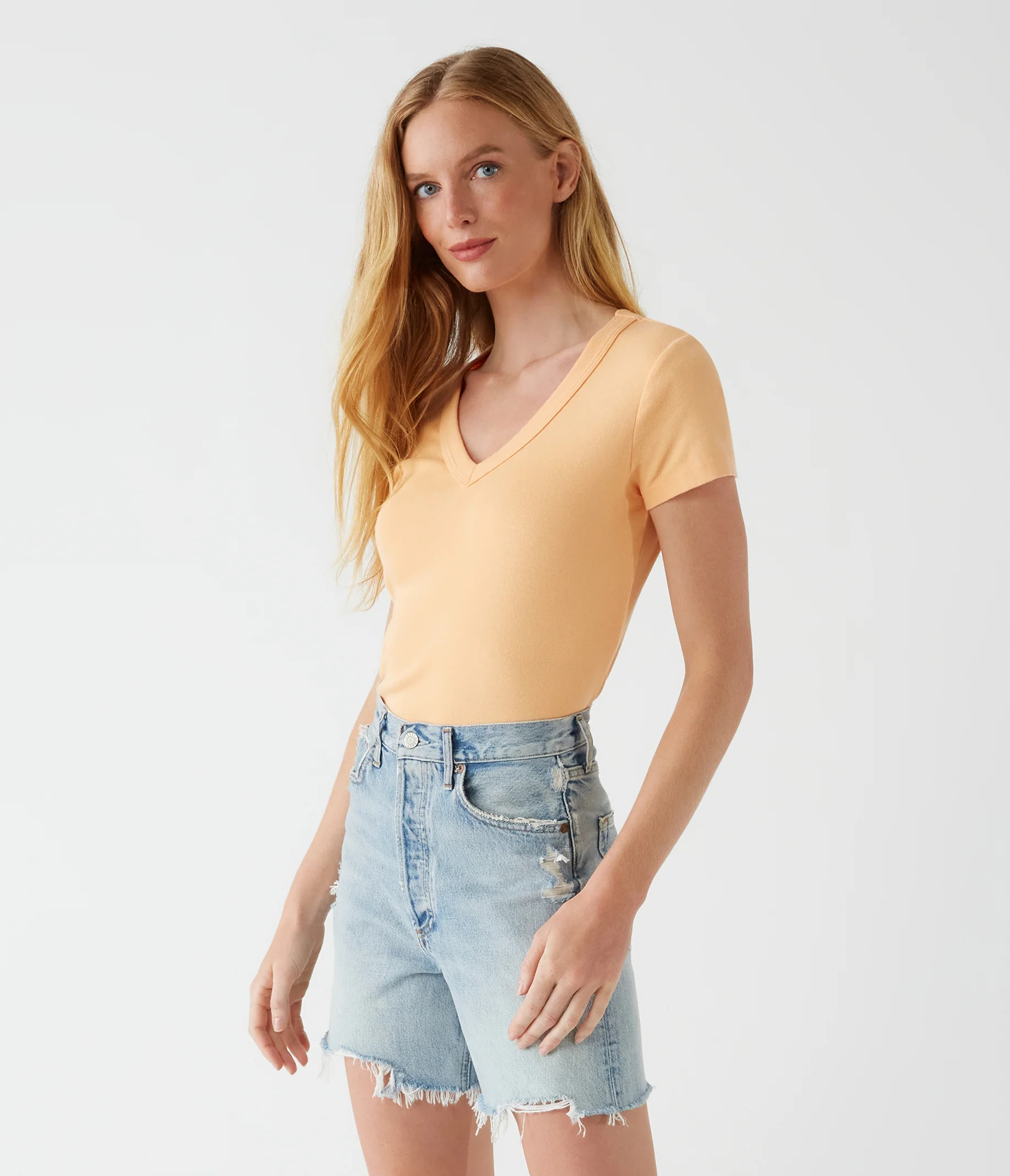 Nikki V-Neck Tee - Image 48