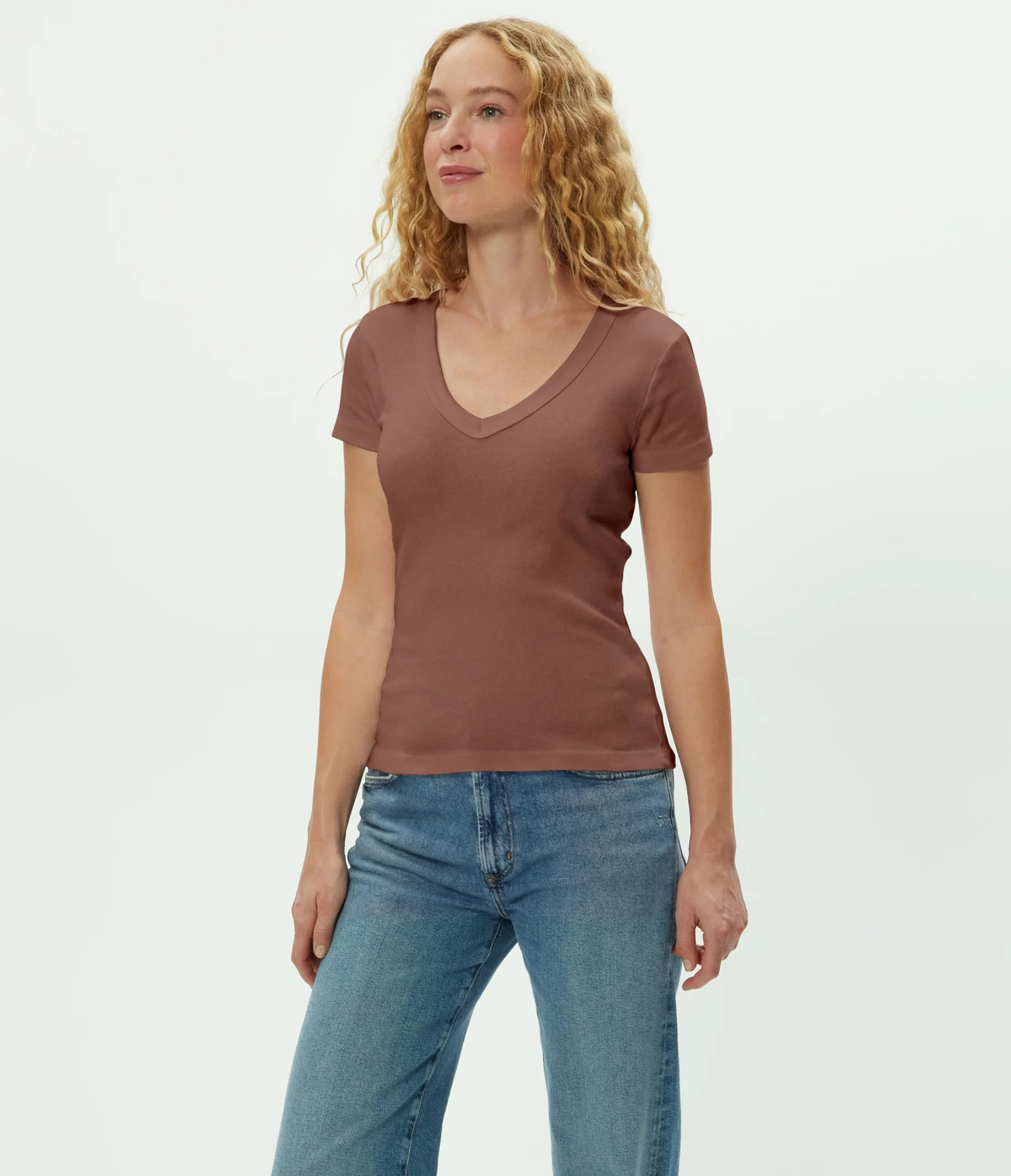 Nikki V-Neck Tee - Image 52