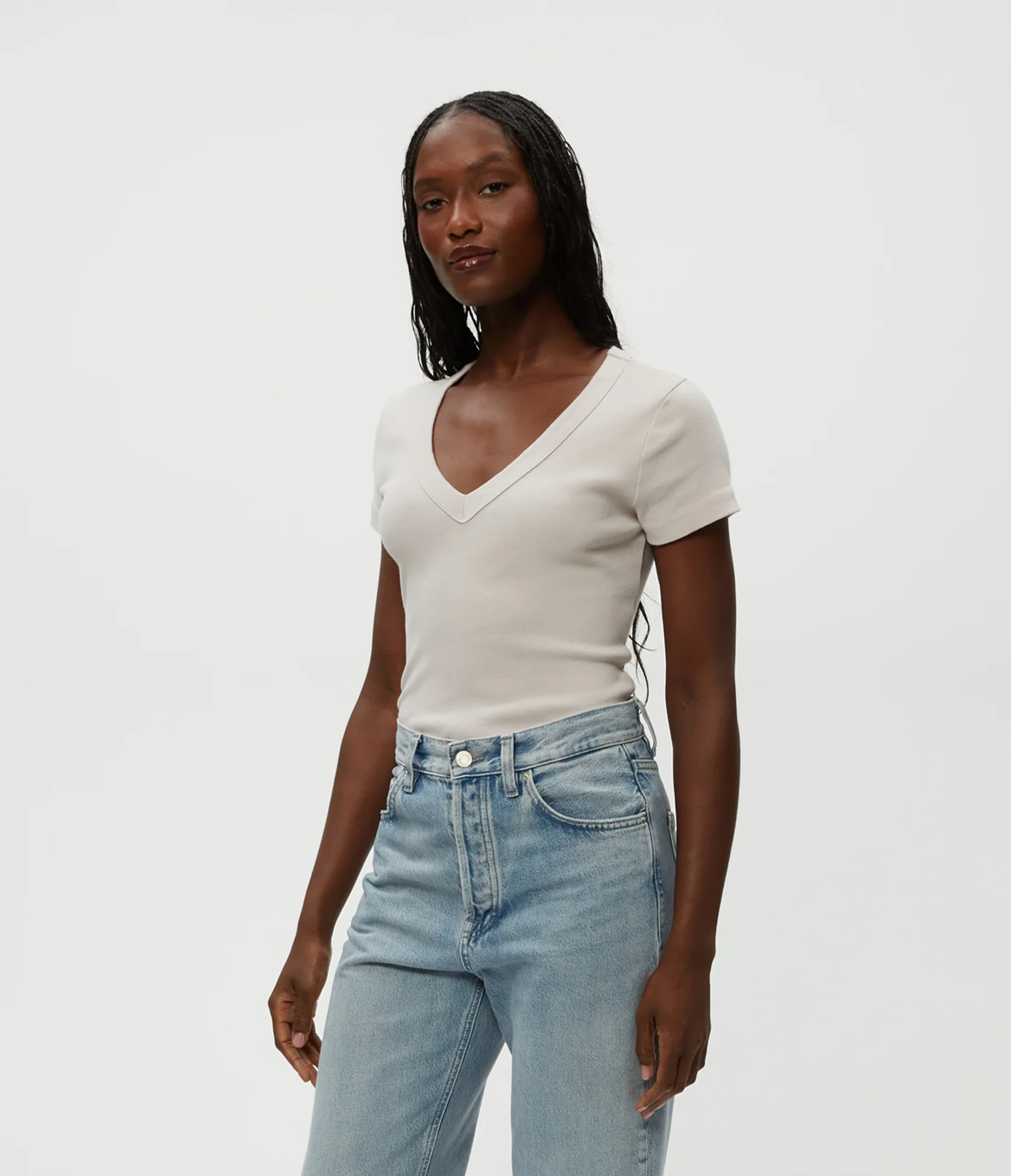 Nikki V-Neck Tee - Image 8