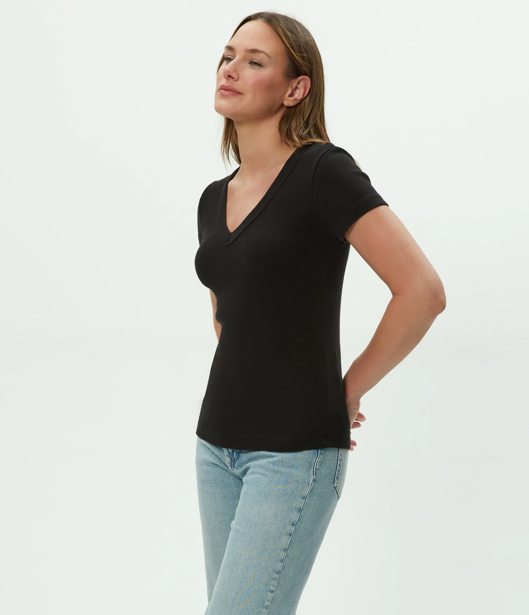 Nikki V-Neck Tee - Image 80