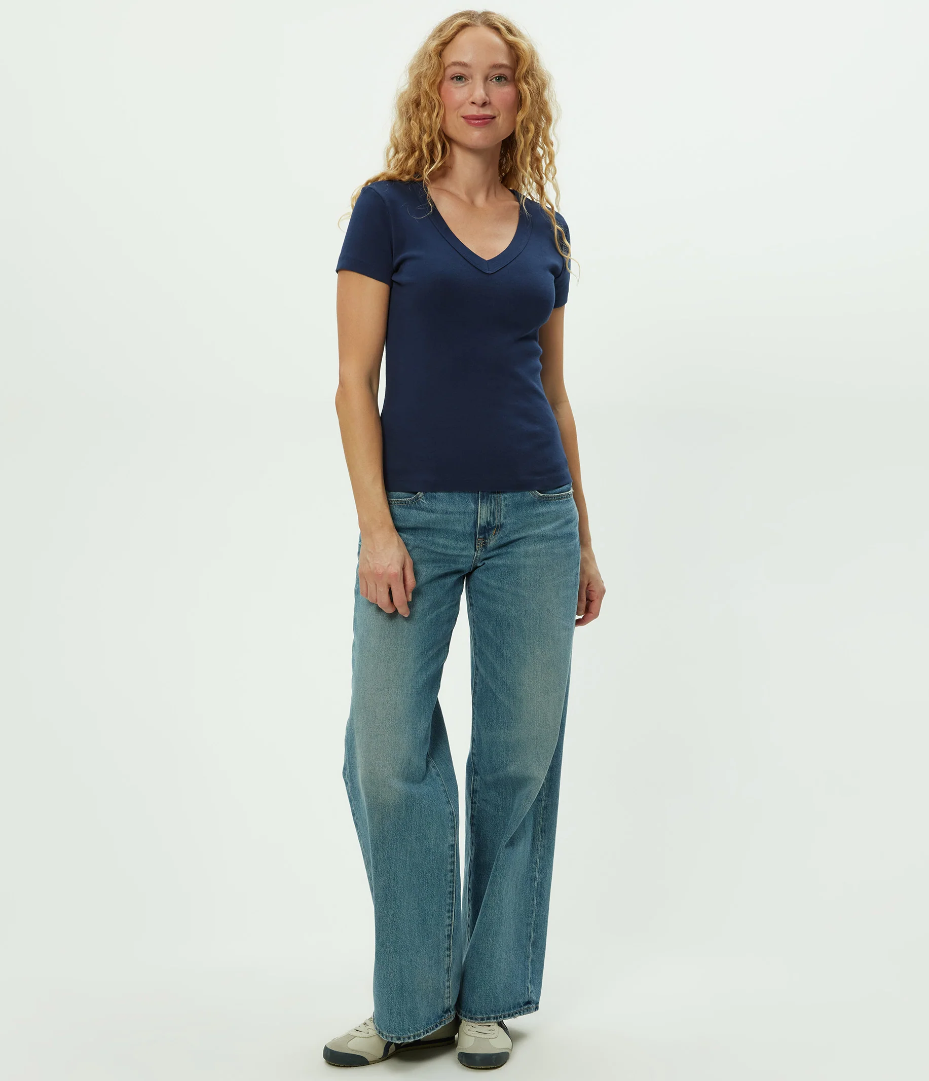 Nikki V-Neck Tee - Image 83