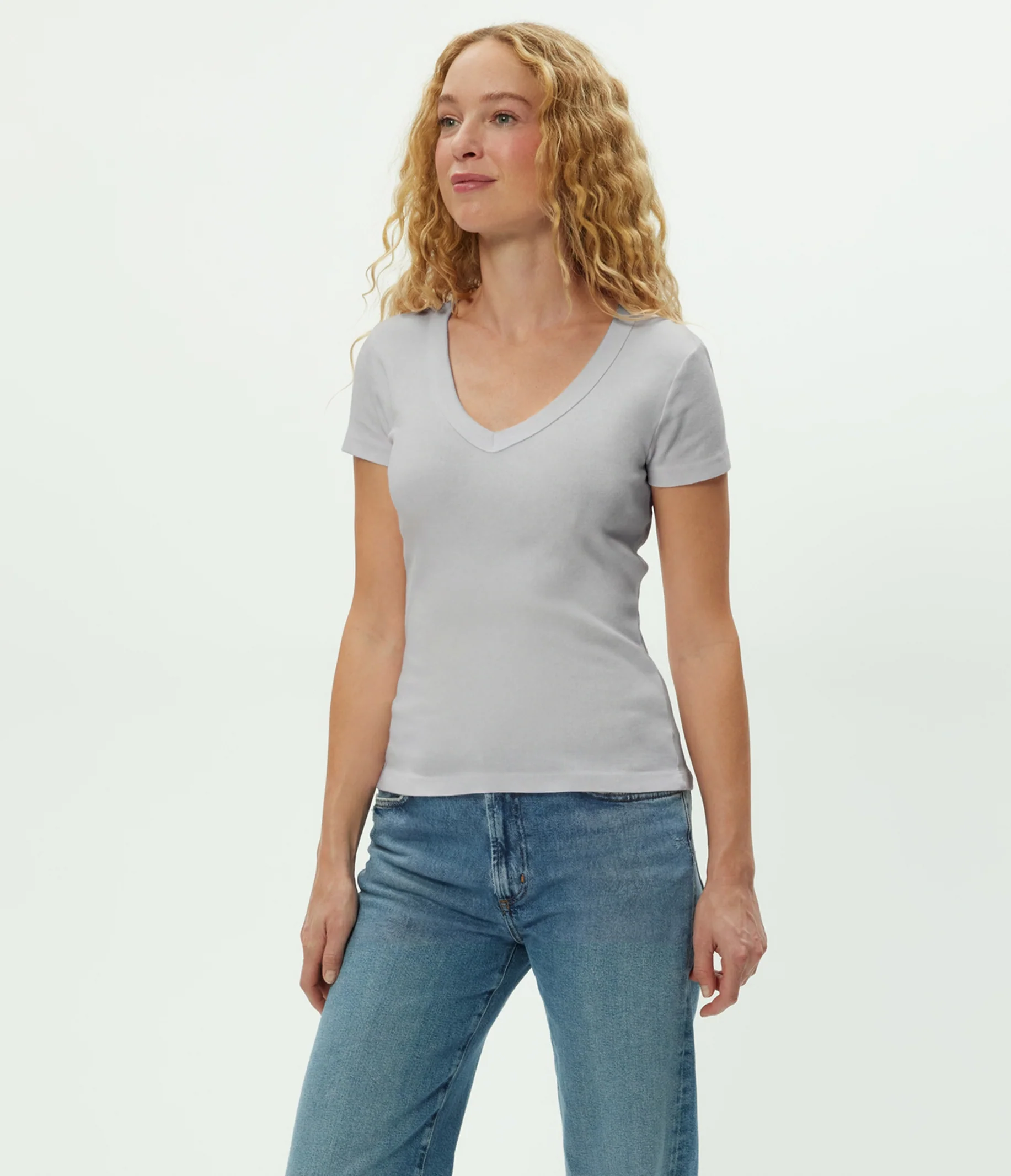 Nikki V-Neck Tee - Image 88