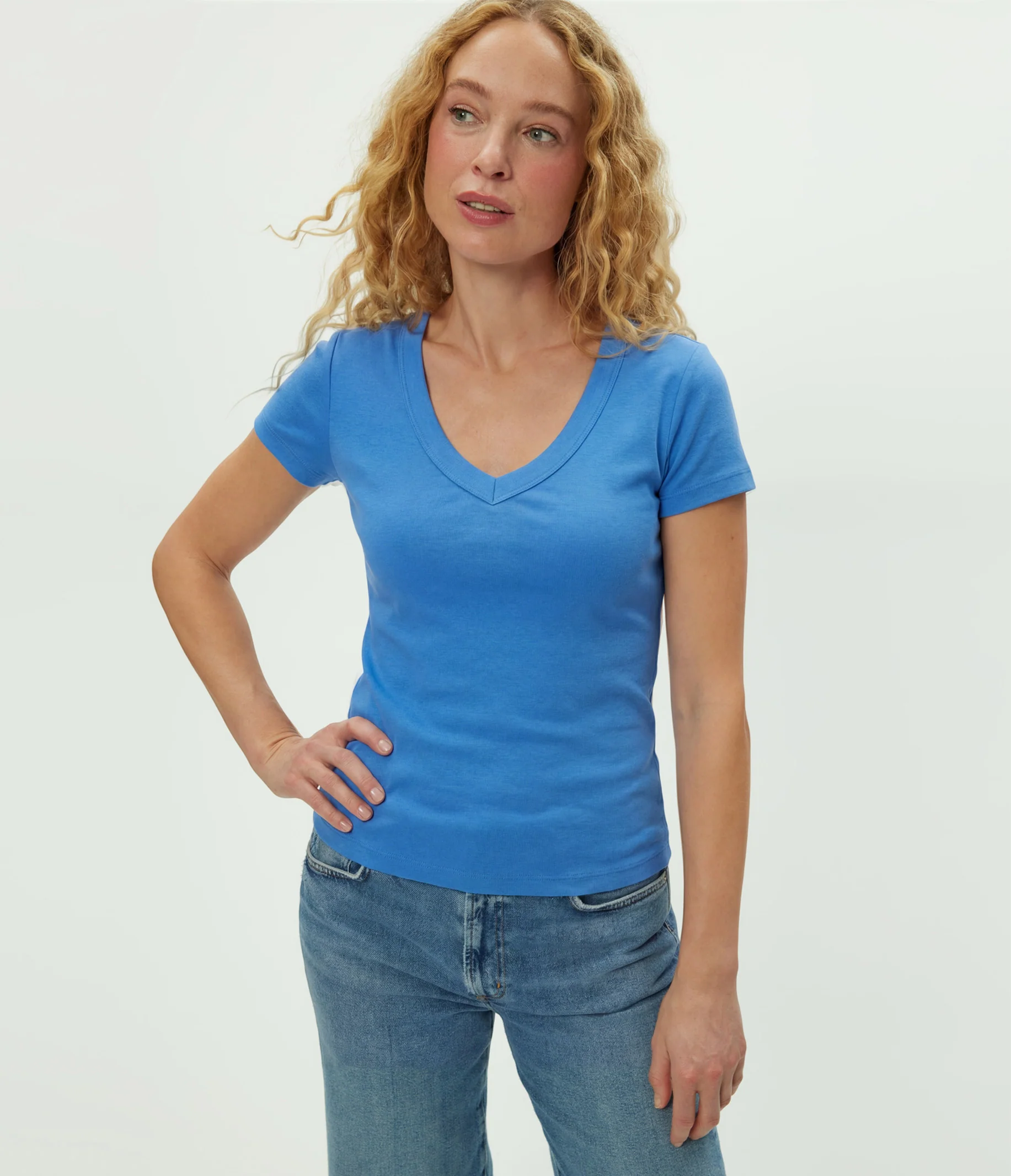 Nikki V-Neck Tee - Image 90