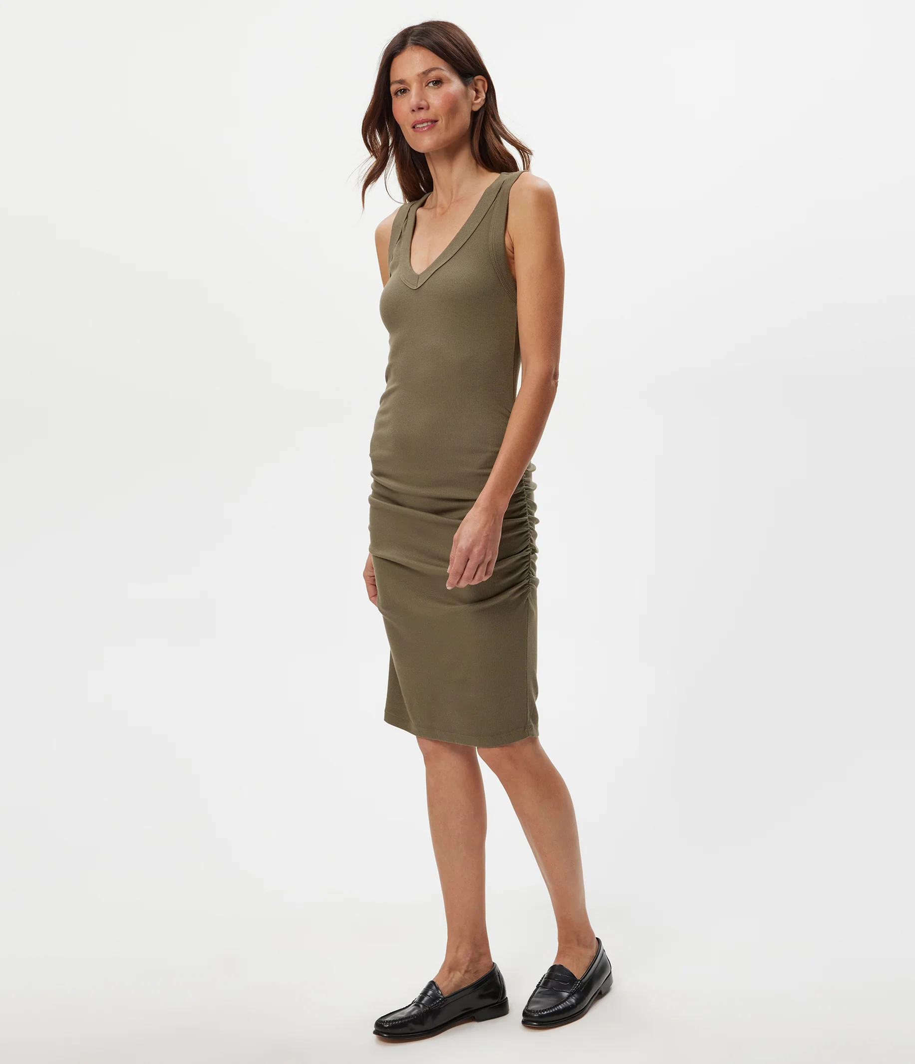 Petite Esme Ribbed Dress - Image 3