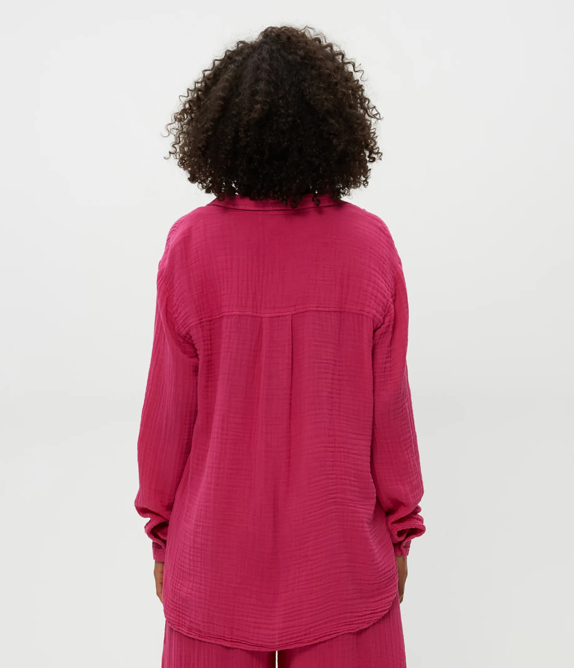 Leo Gauze Button Down Shirt - Image 37