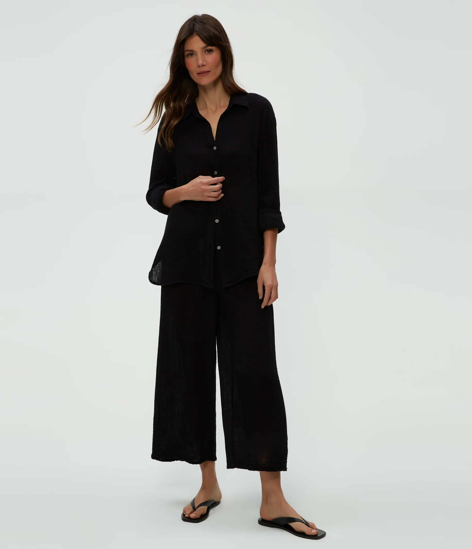 Petite Medina Cropped Gauze Pant - Image 14
