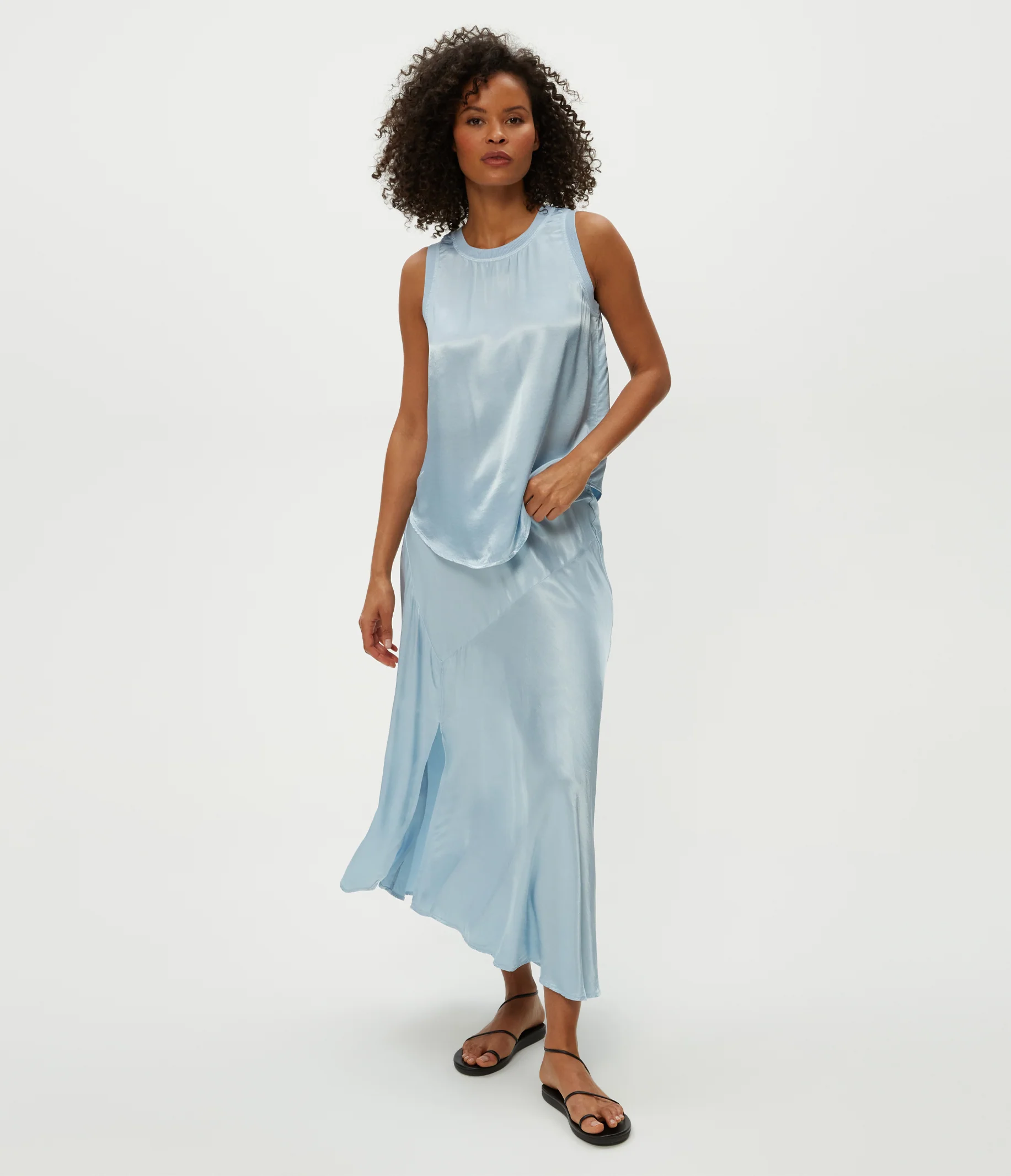 Shay Satin Tank - Image 26