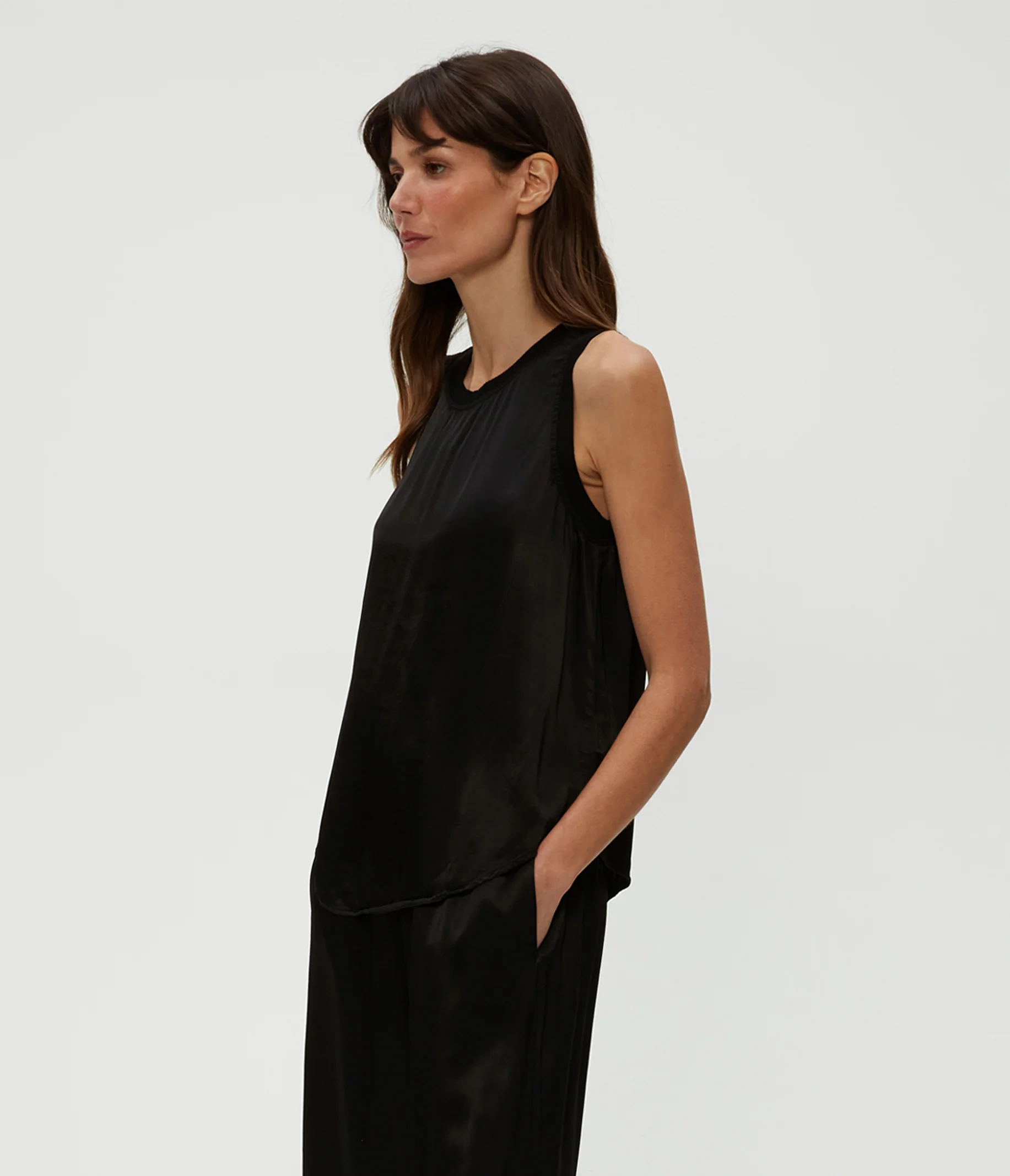 Shay Satin Tank - Image 31