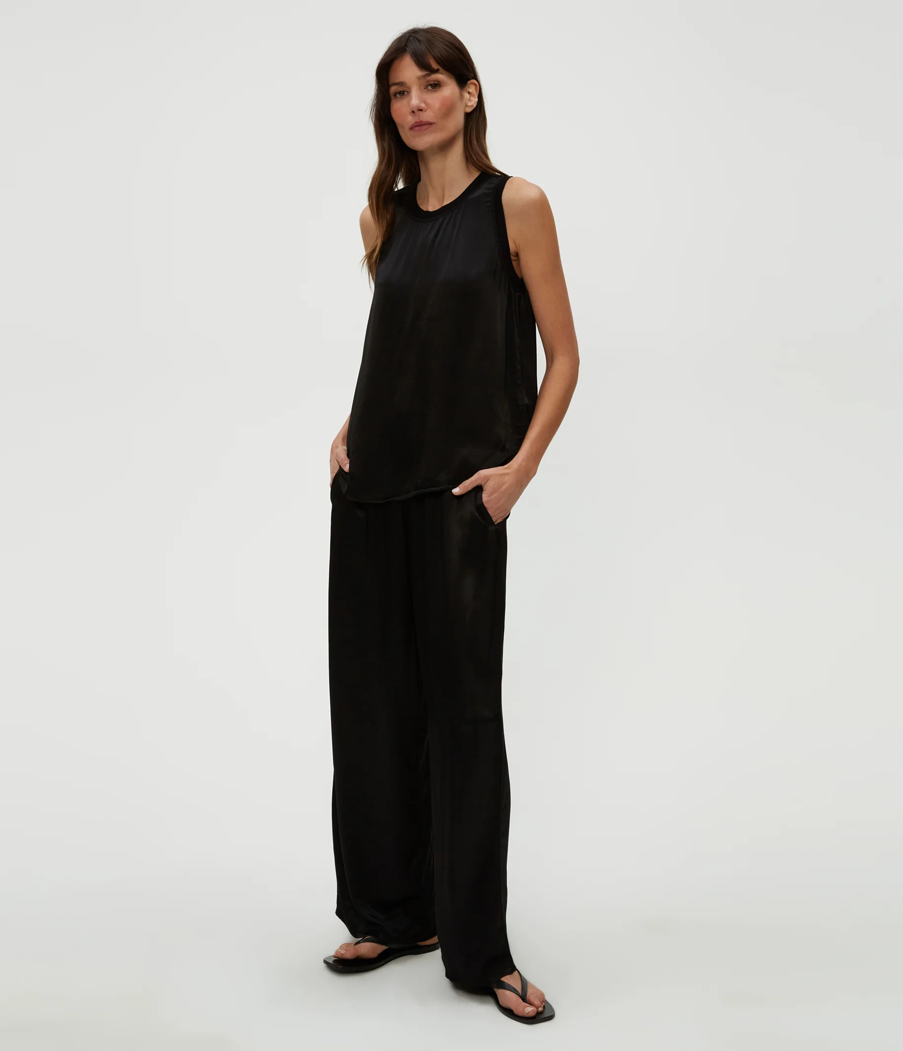 Shay Satin Tank - Image 30