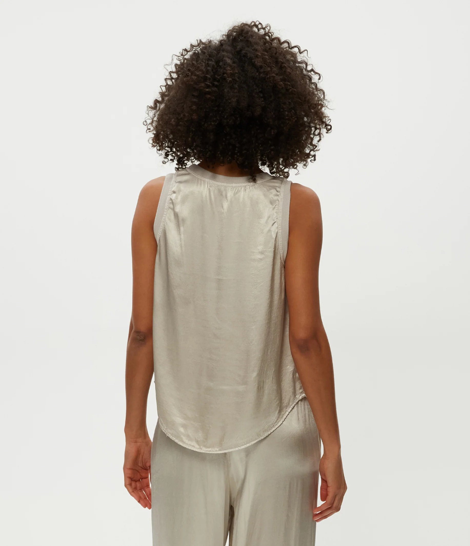 Shay Satin Tank - Image 20