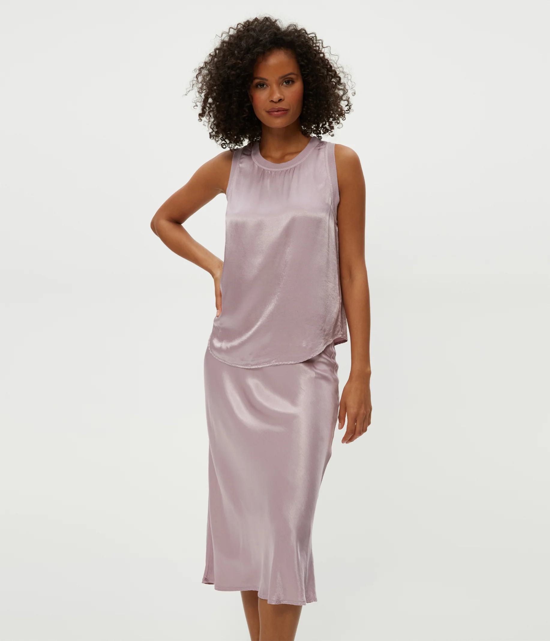 Shay Satin Tank - Image 21