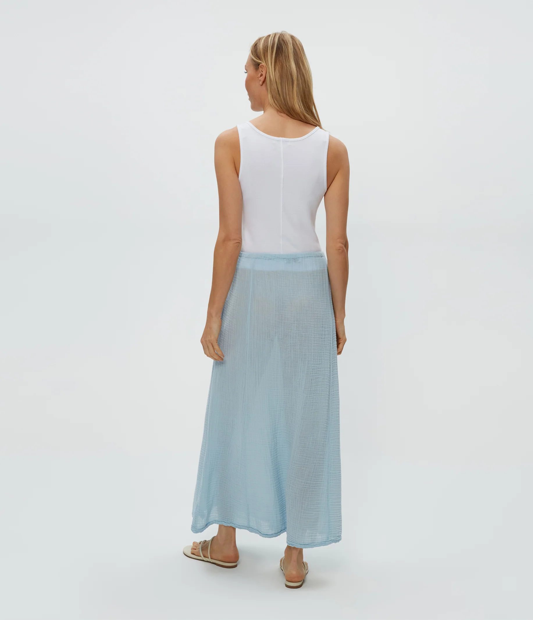 Phoebe Gauze Maxi Skirt - Image 16