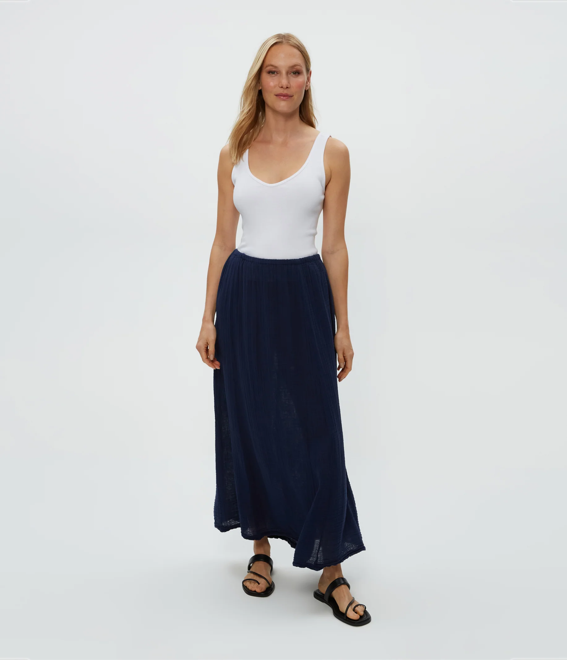 Phoebe Gauze Maxi Skirt - Image 22