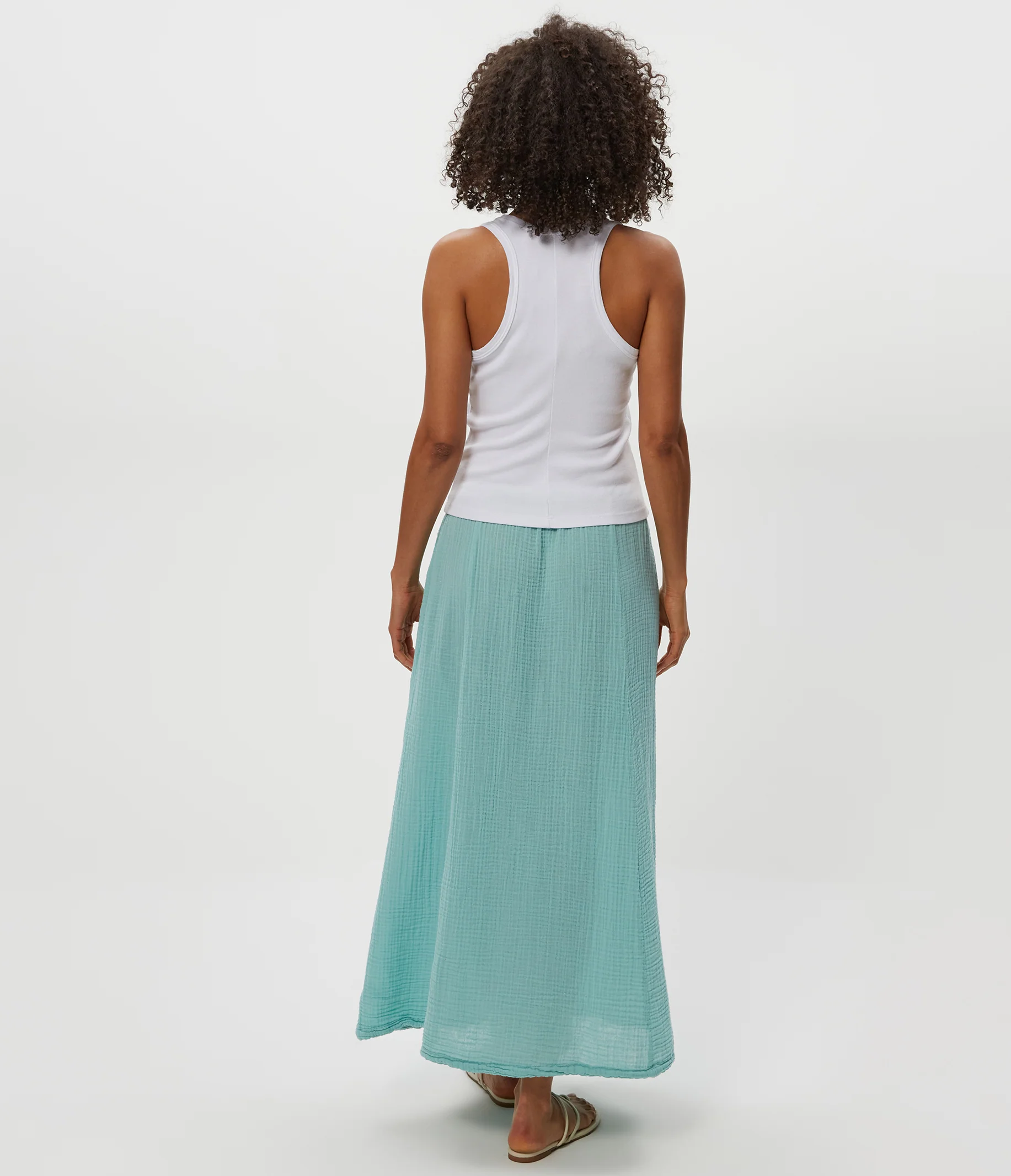 Phoebe Gauze Maxi Skirt - Image 35