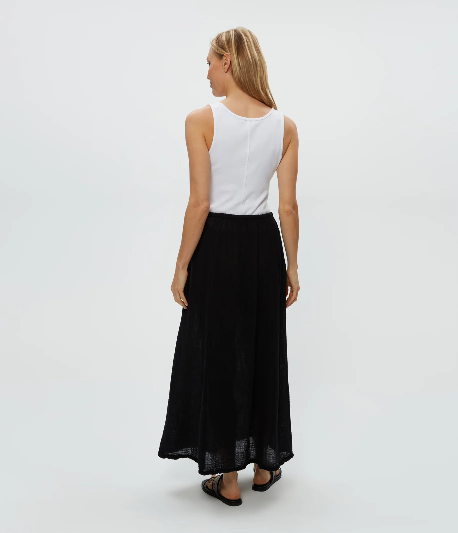 Phoebe Gauze Maxi Skirt - Image 8