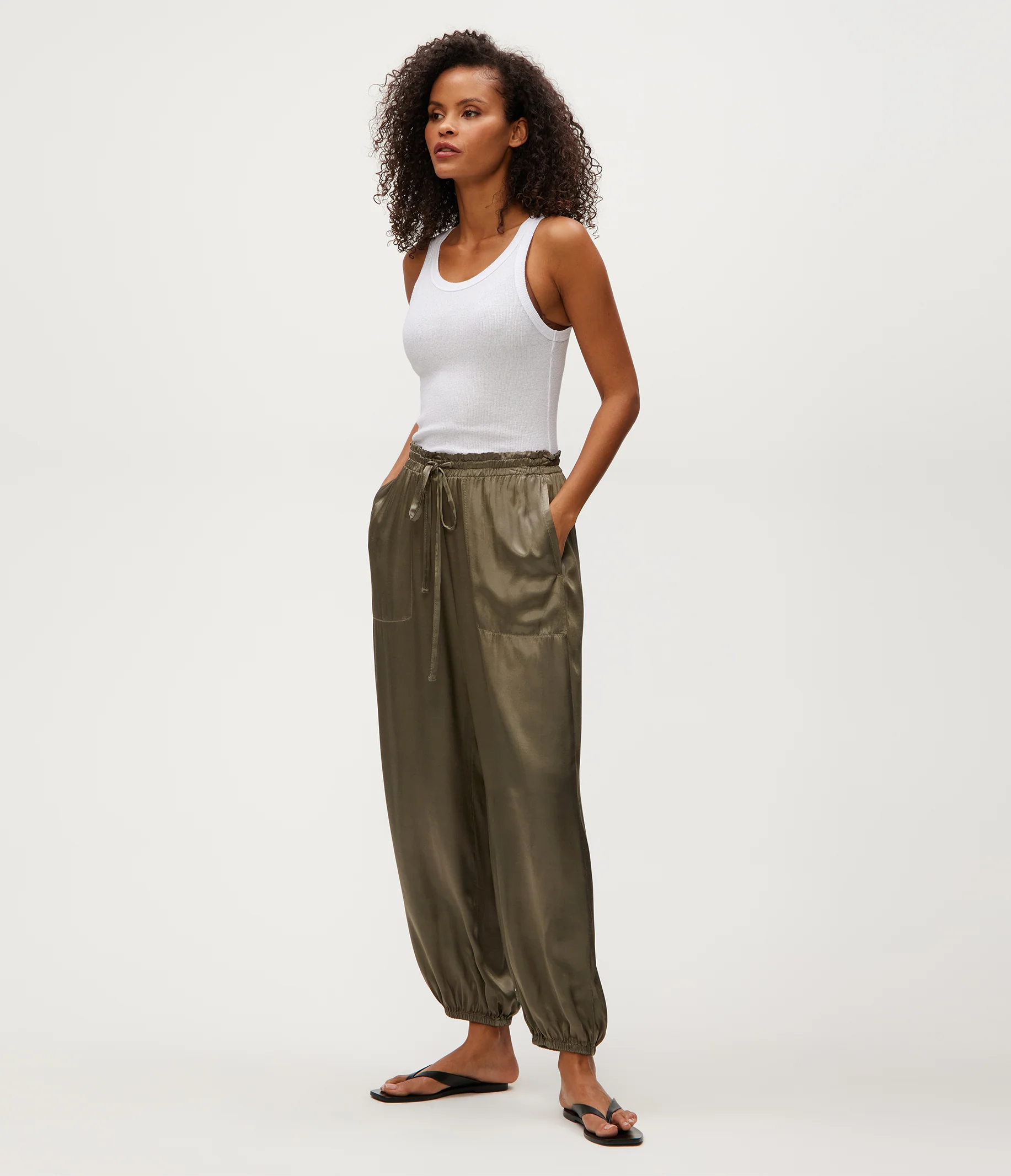 Pixie Satin Jogger - Image 11