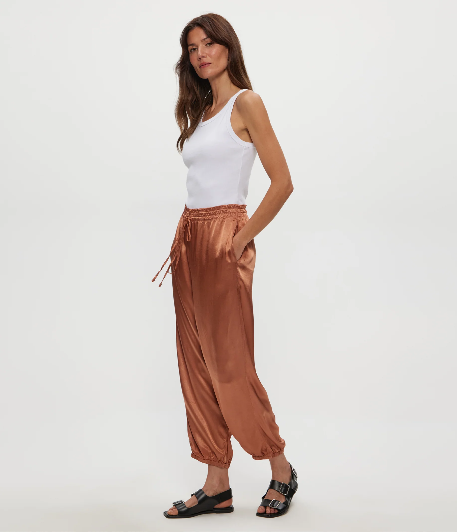 Pixie Satin Jogger - Image 7