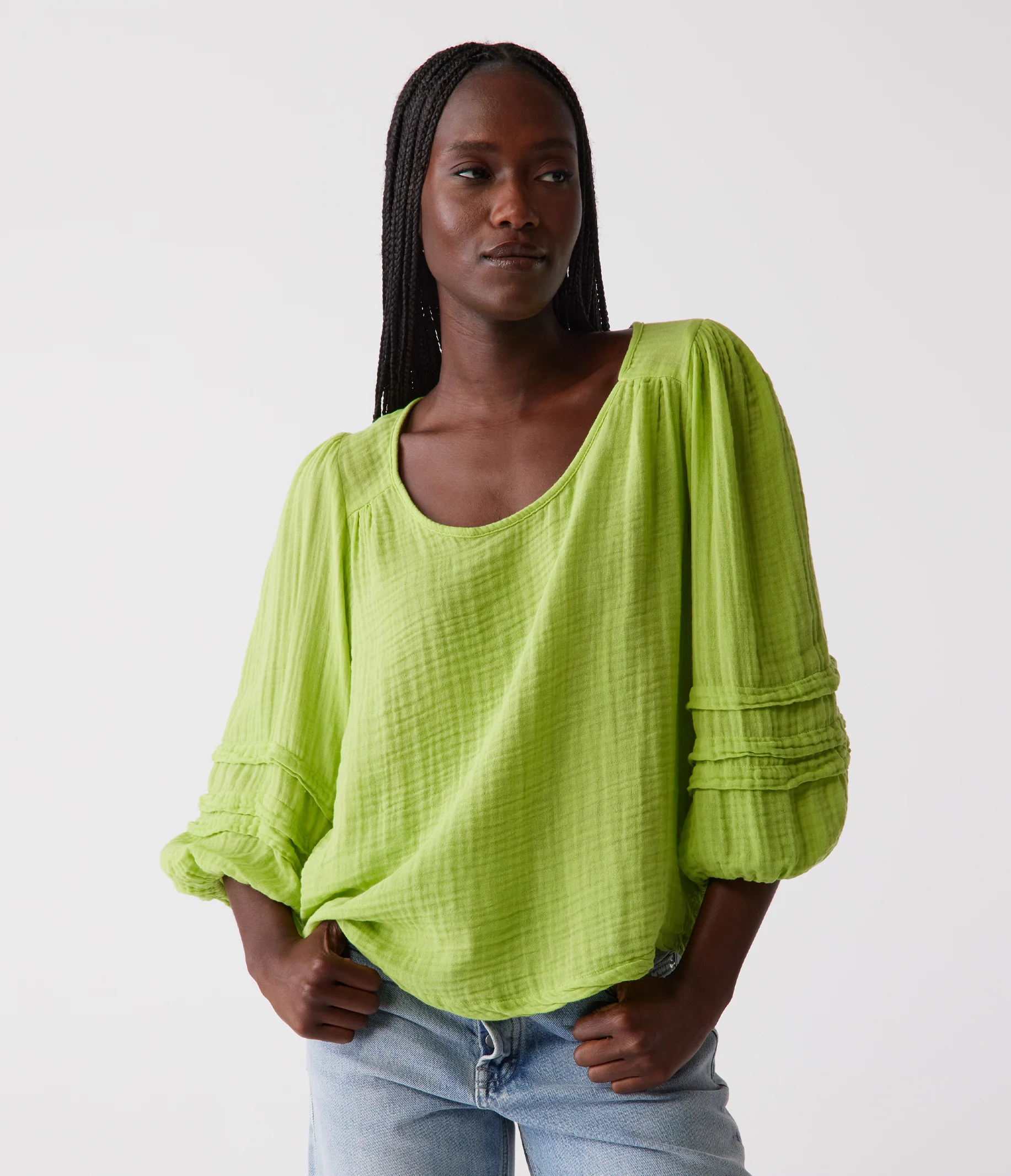 Pruitt Balloon Sleeve Top - Image 28