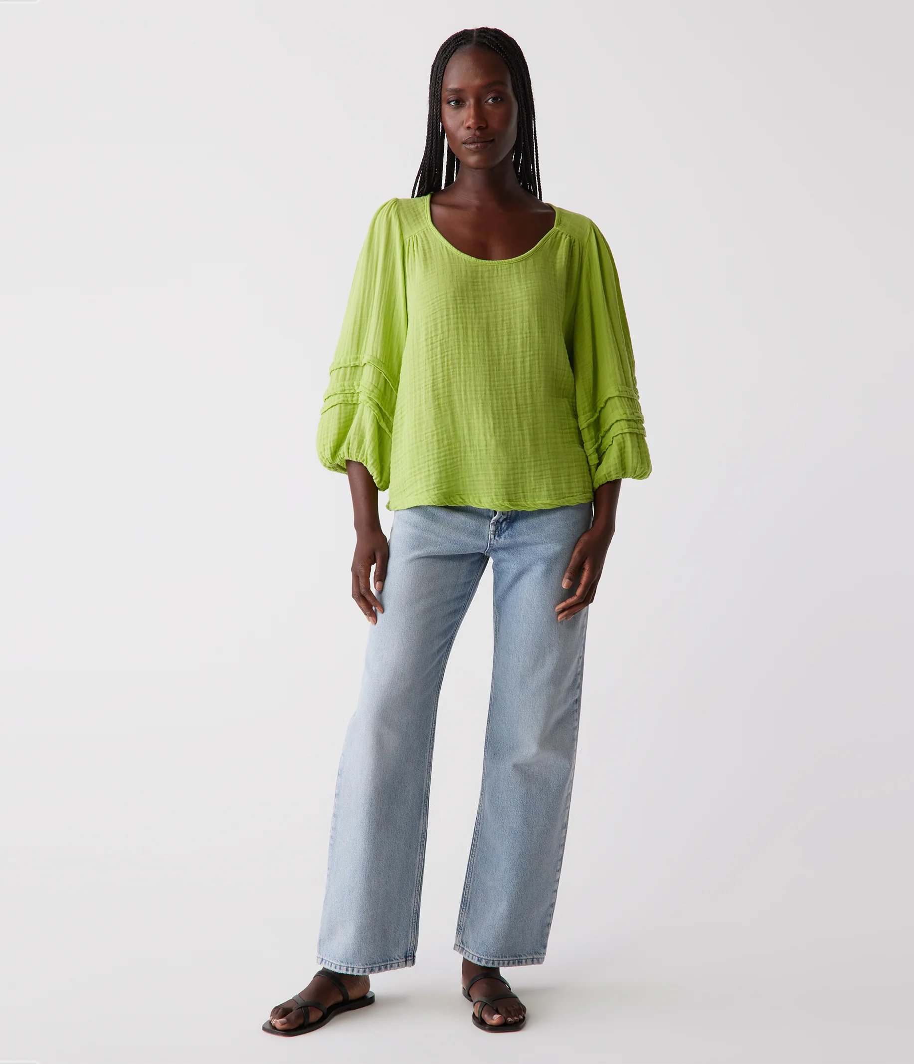 Pruitt Balloon Sleeve Top - Image 29