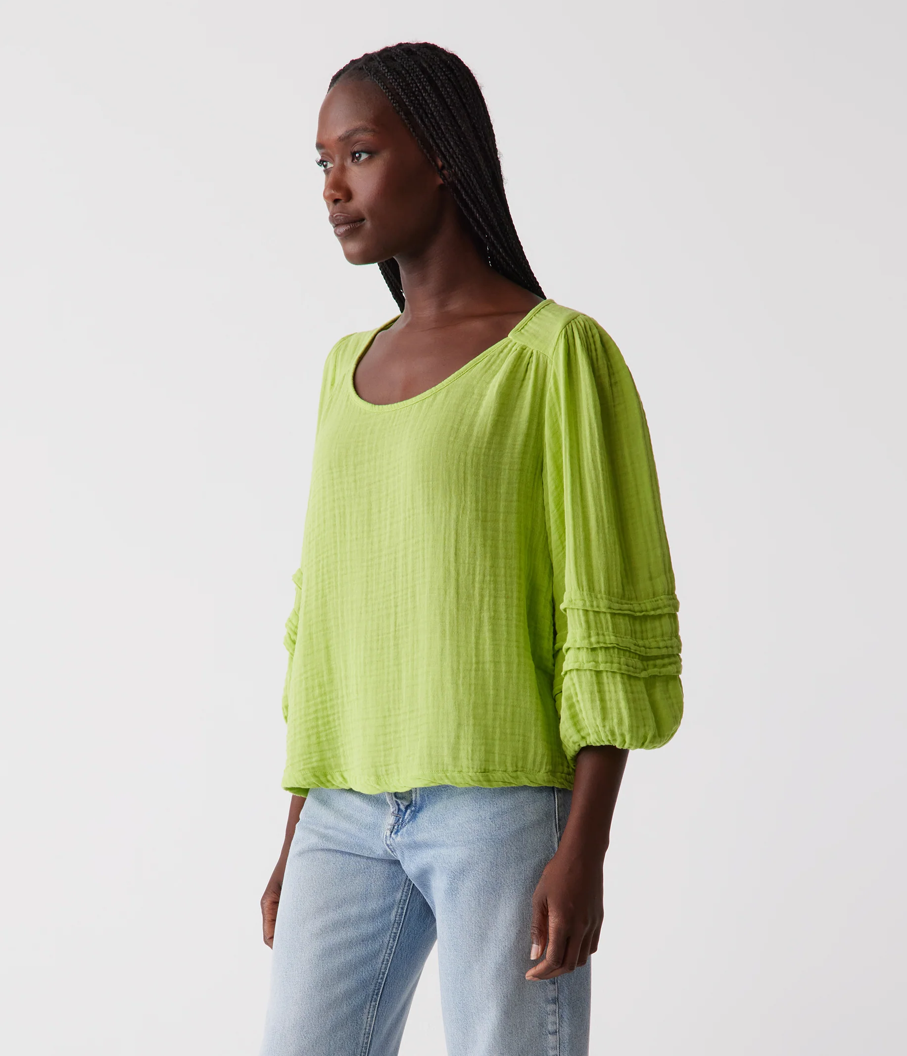 Pruitt Balloon Sleeve Top - Image 30