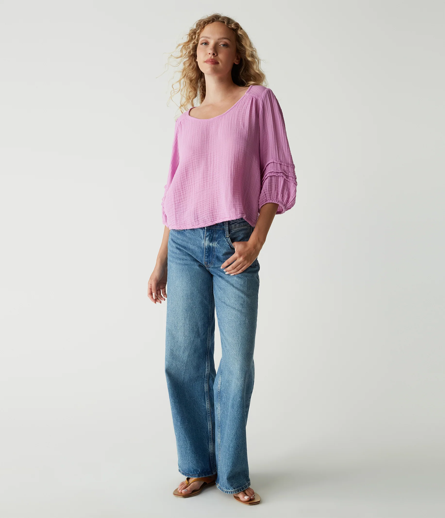 Pruitt Balloon Sleeve Top - Image 41