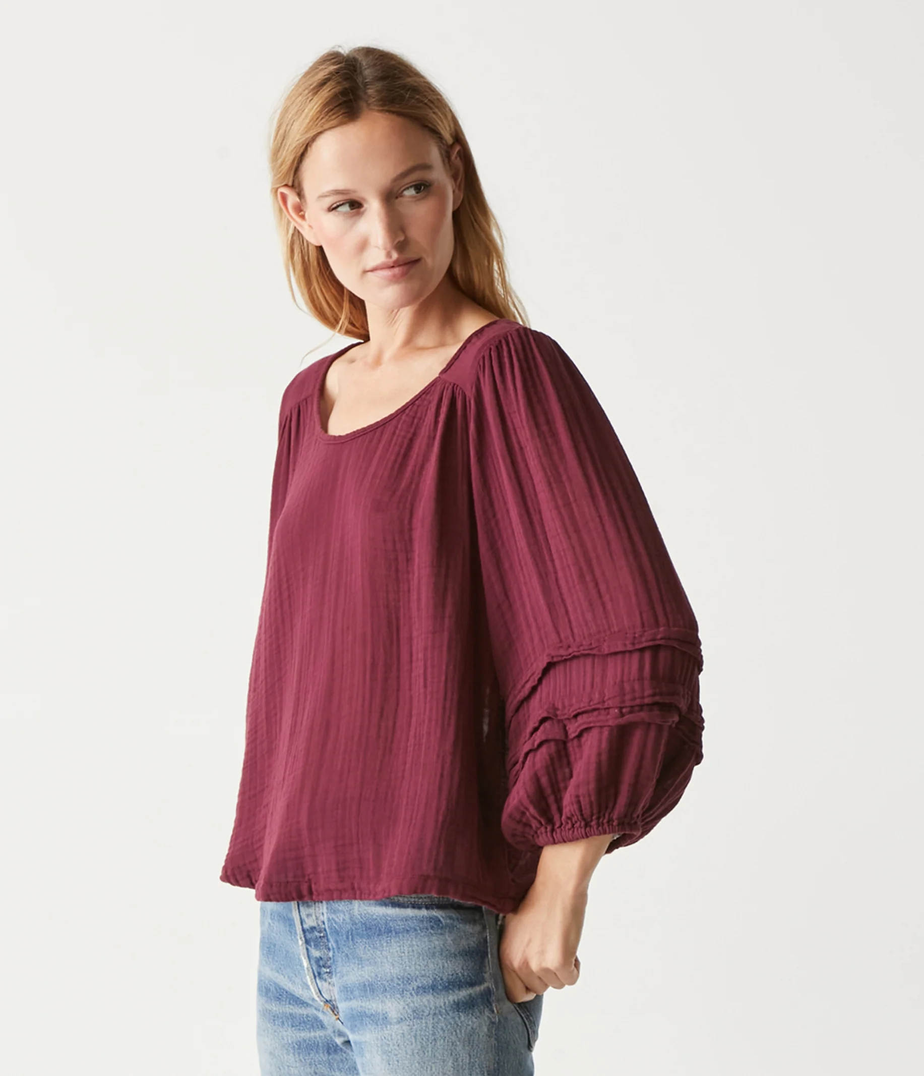 Pruitt Balloon Sleeve Top - Image 46