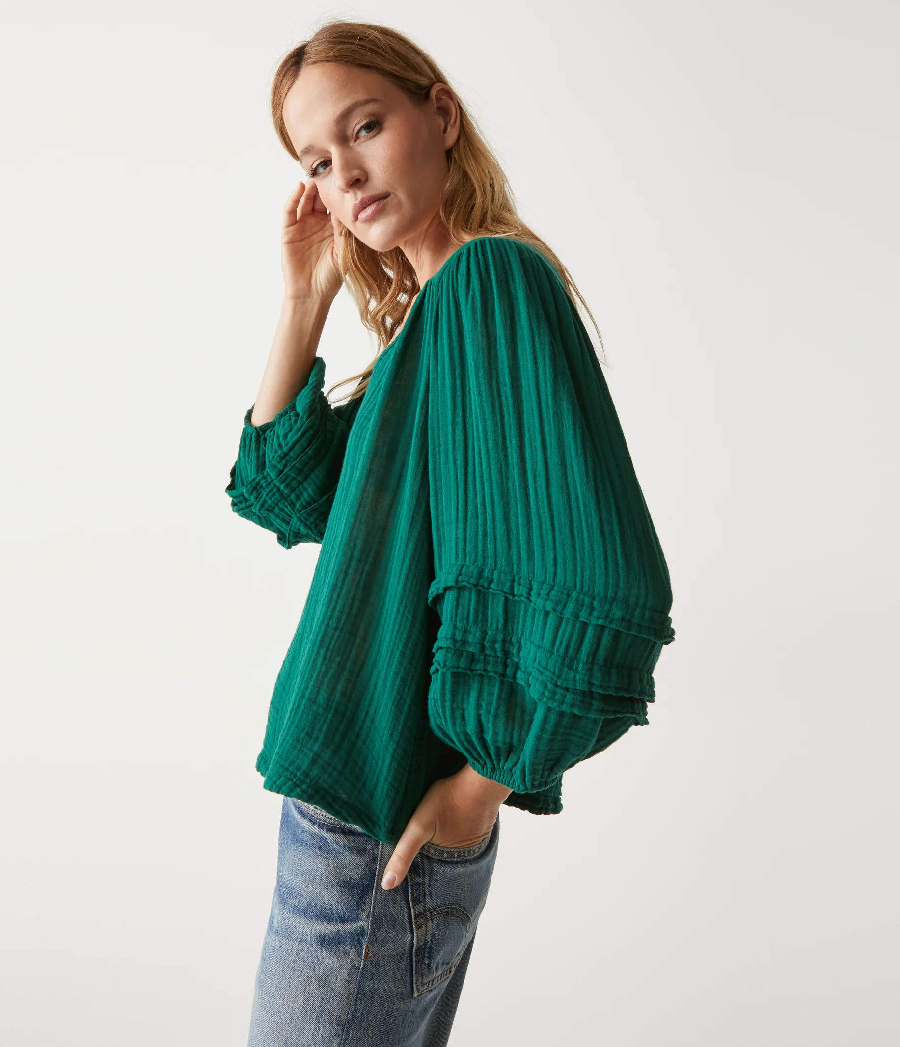 Pruitt Balloon Sleeve Top - Image 54