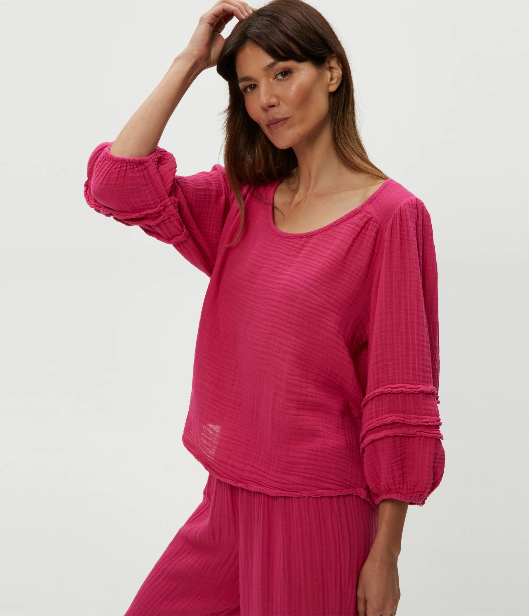 Pruitt Balloon Sleeve Top - Image 6