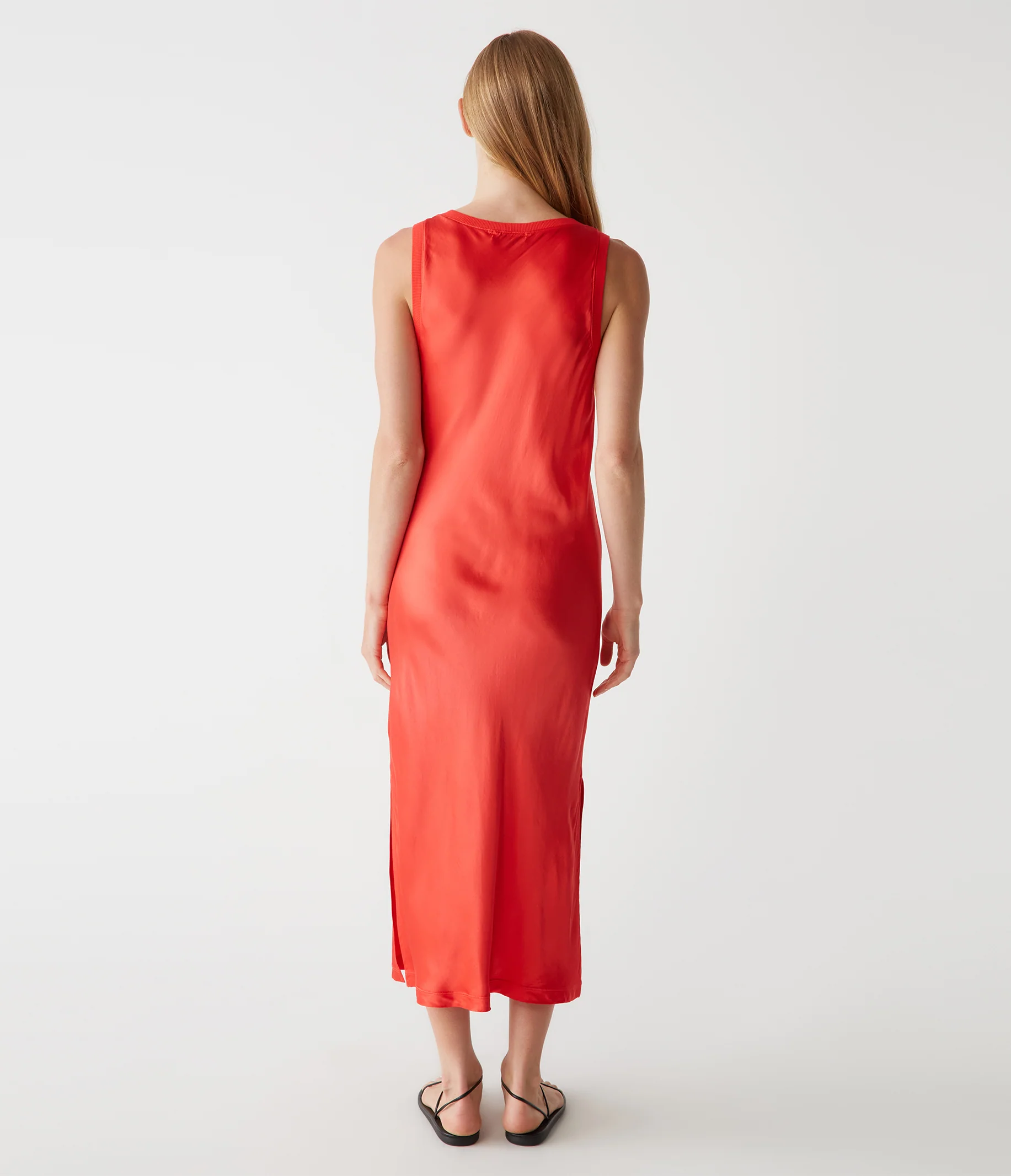 Randi Satin Midi Dress - Image 19