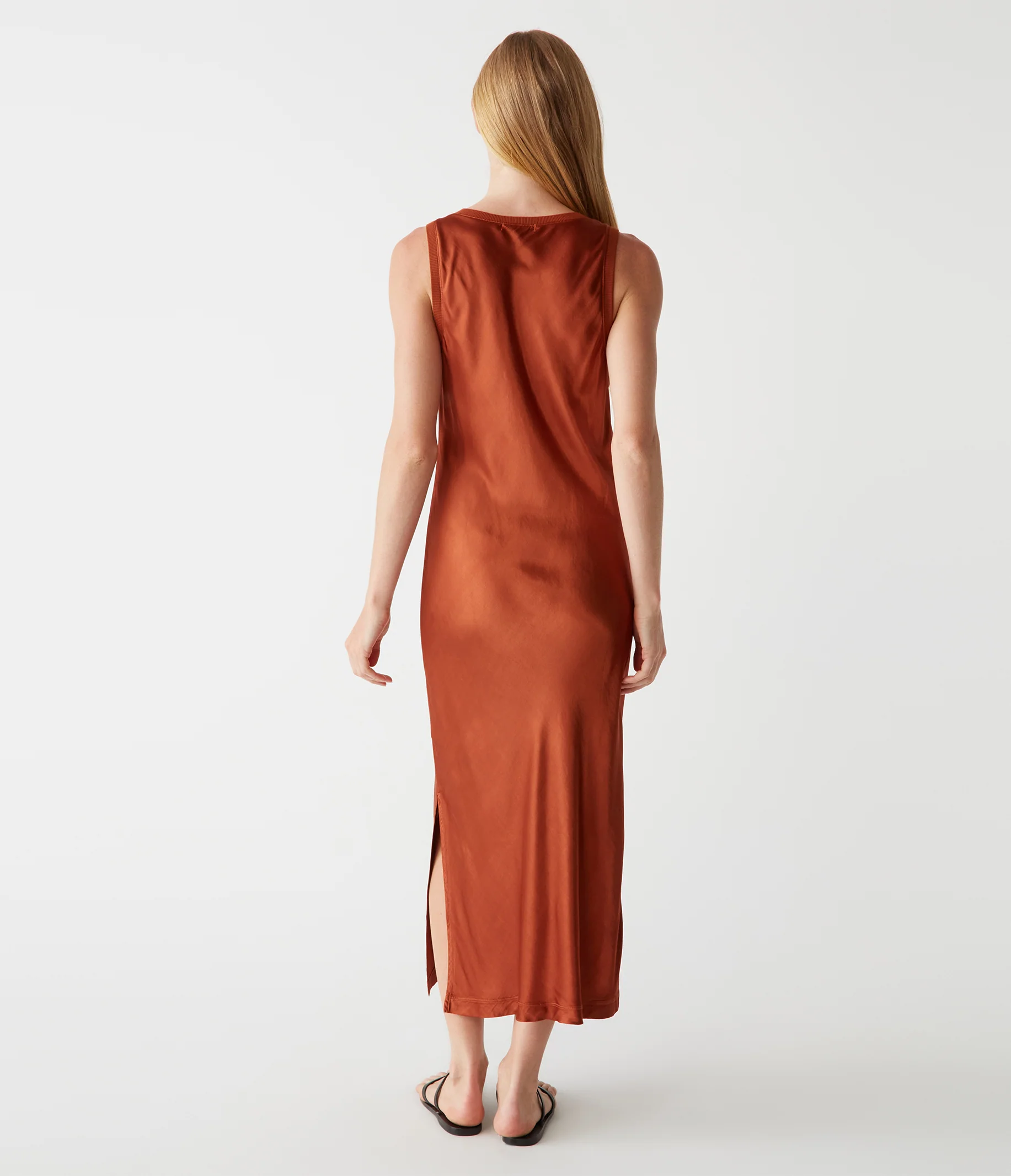 Randi Satin Midi Dress - Image 31