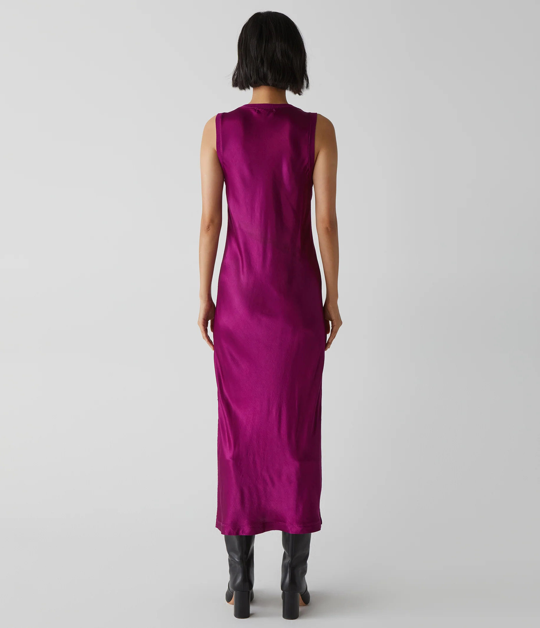 Randi Satin Midi Dress - Image 39