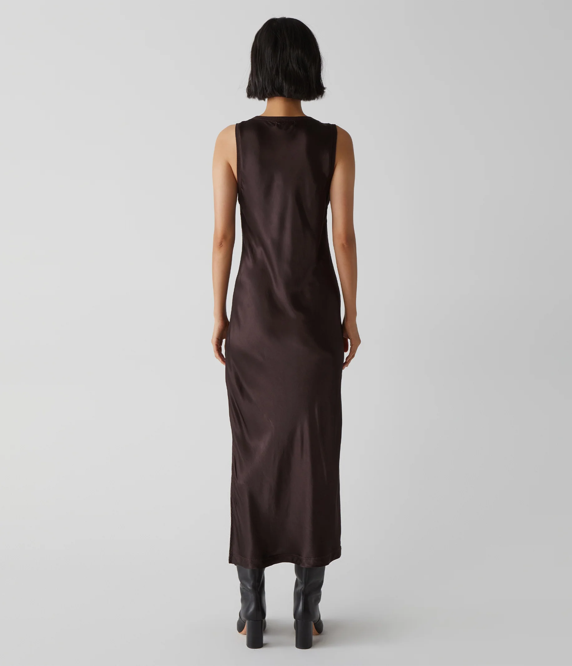 Randi Satin Midi Dress - Image 43