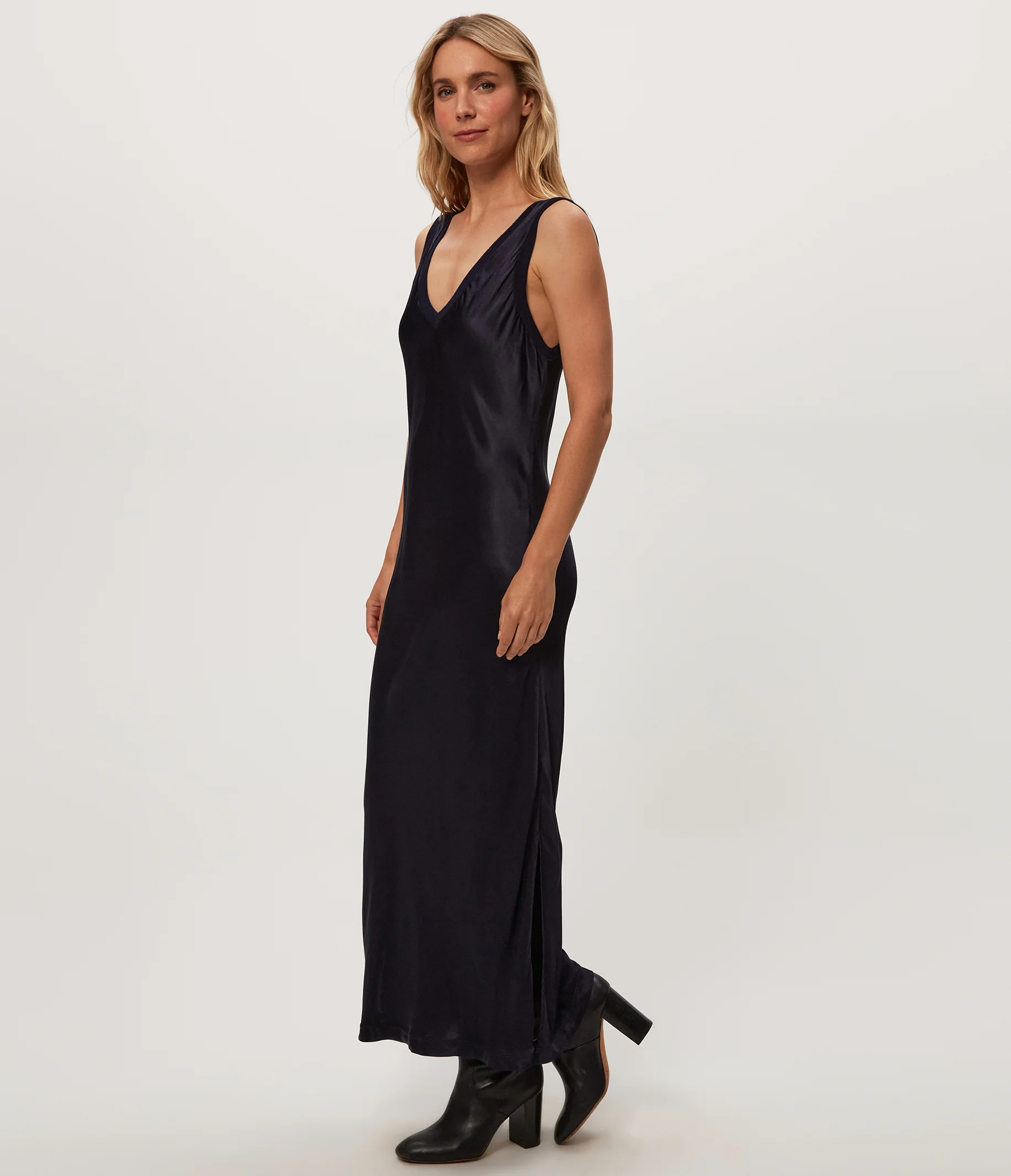 Randi Satin Midi Dress - Image 6