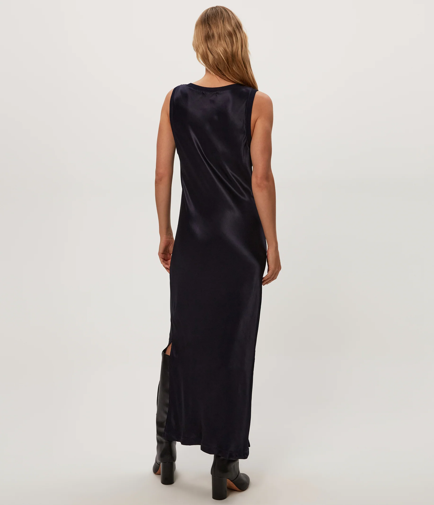 Randi Satin Midi Dress - Image 7