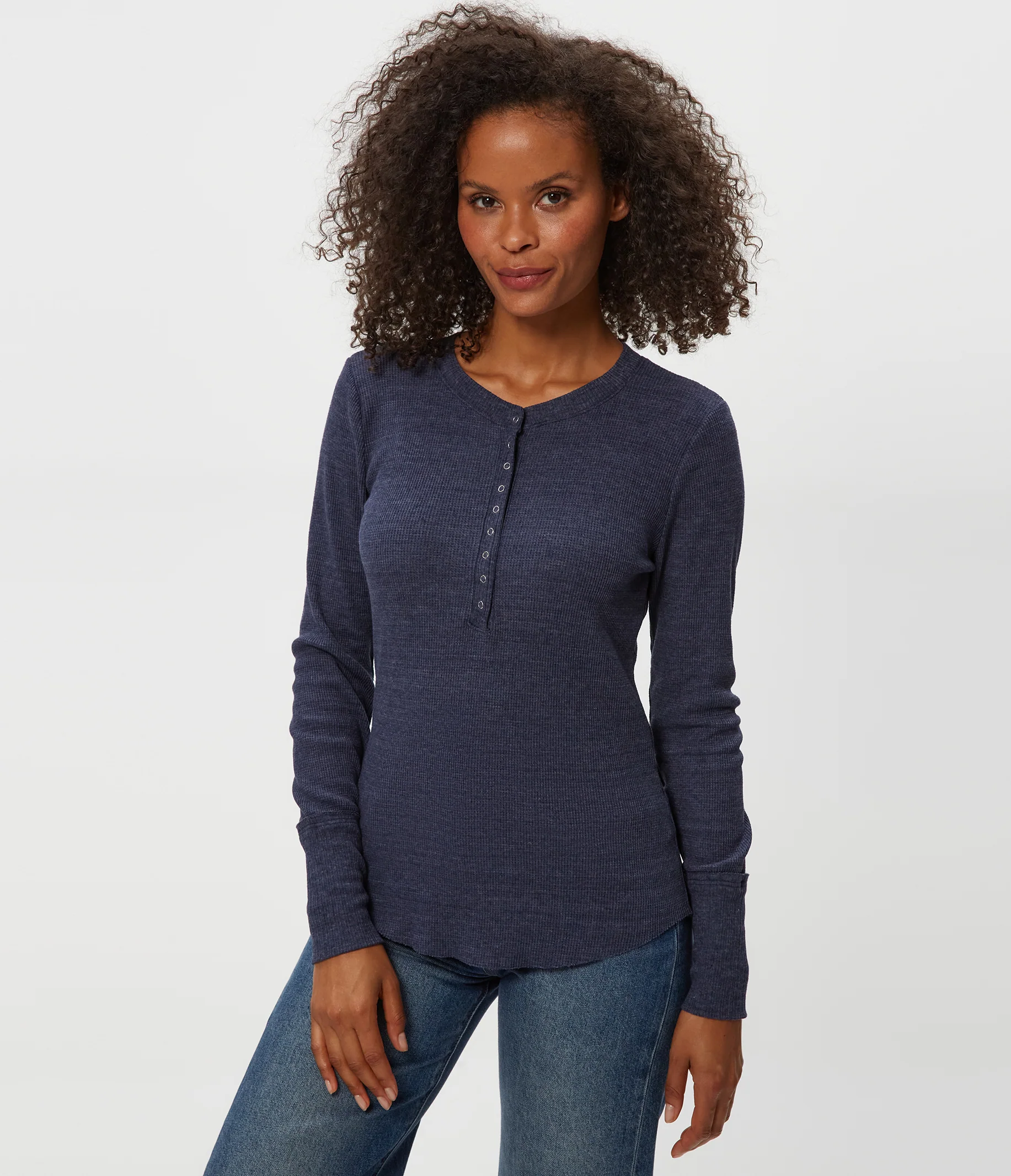 Regan Thermal Henley Tee - Image 107