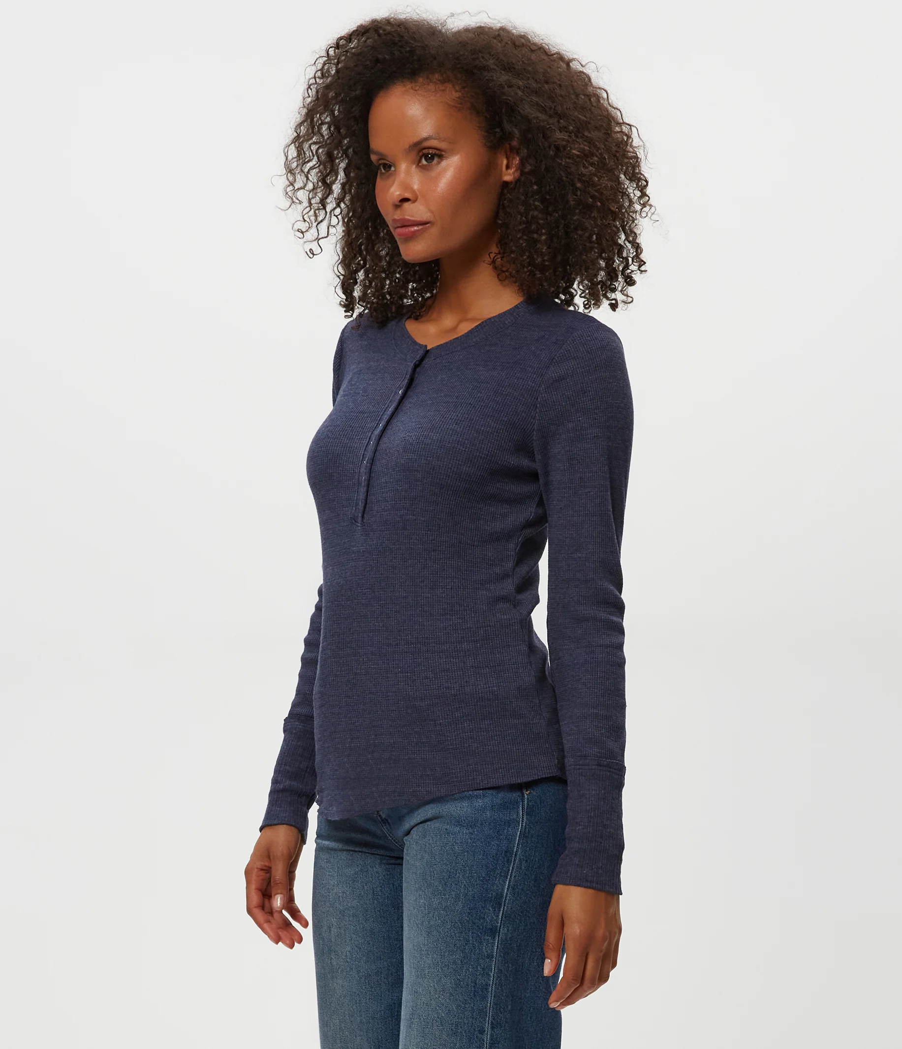 Regan Thermal Henley Tee - Image 109