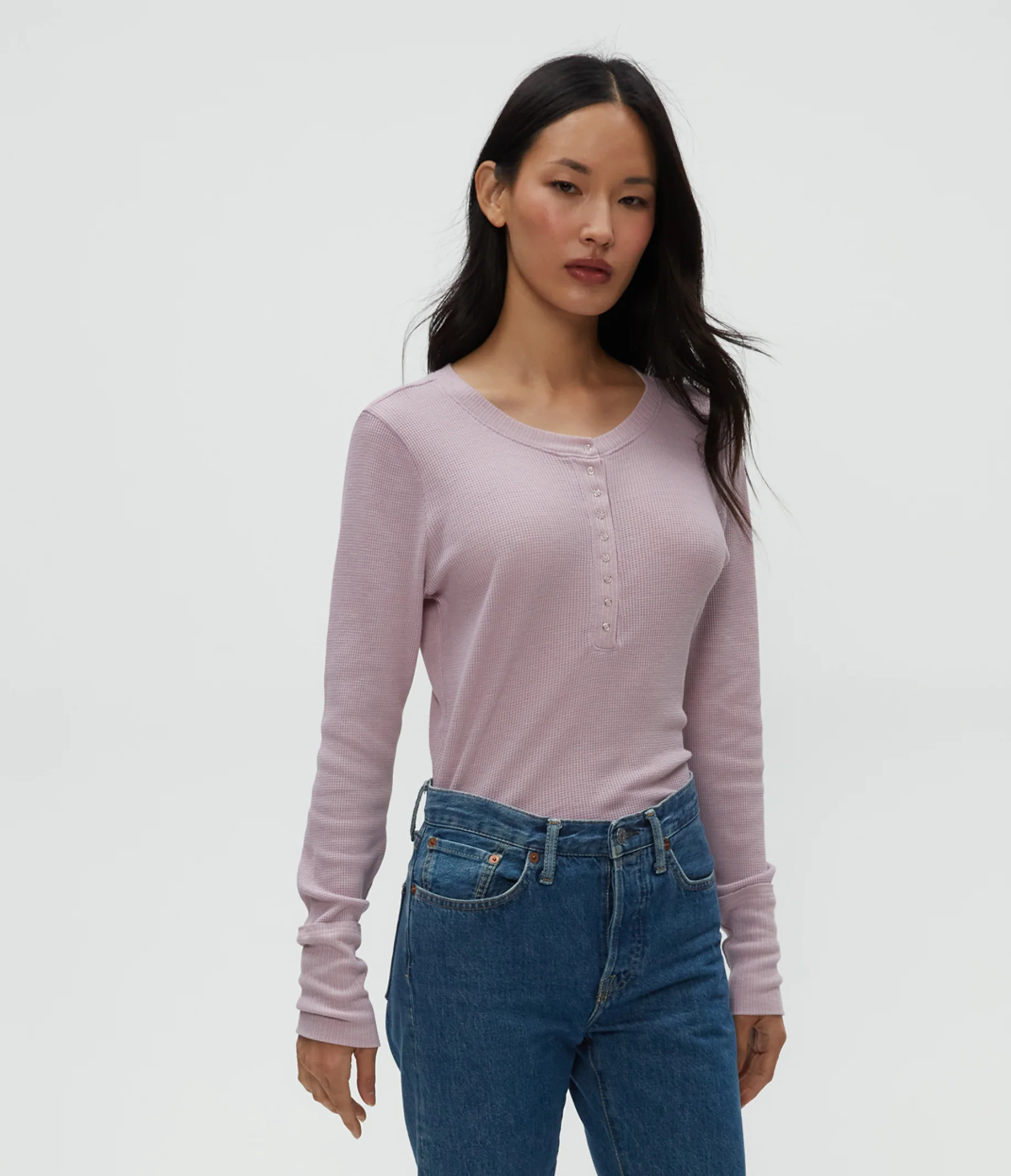 Regan Thermal Henley Tee - Image 11