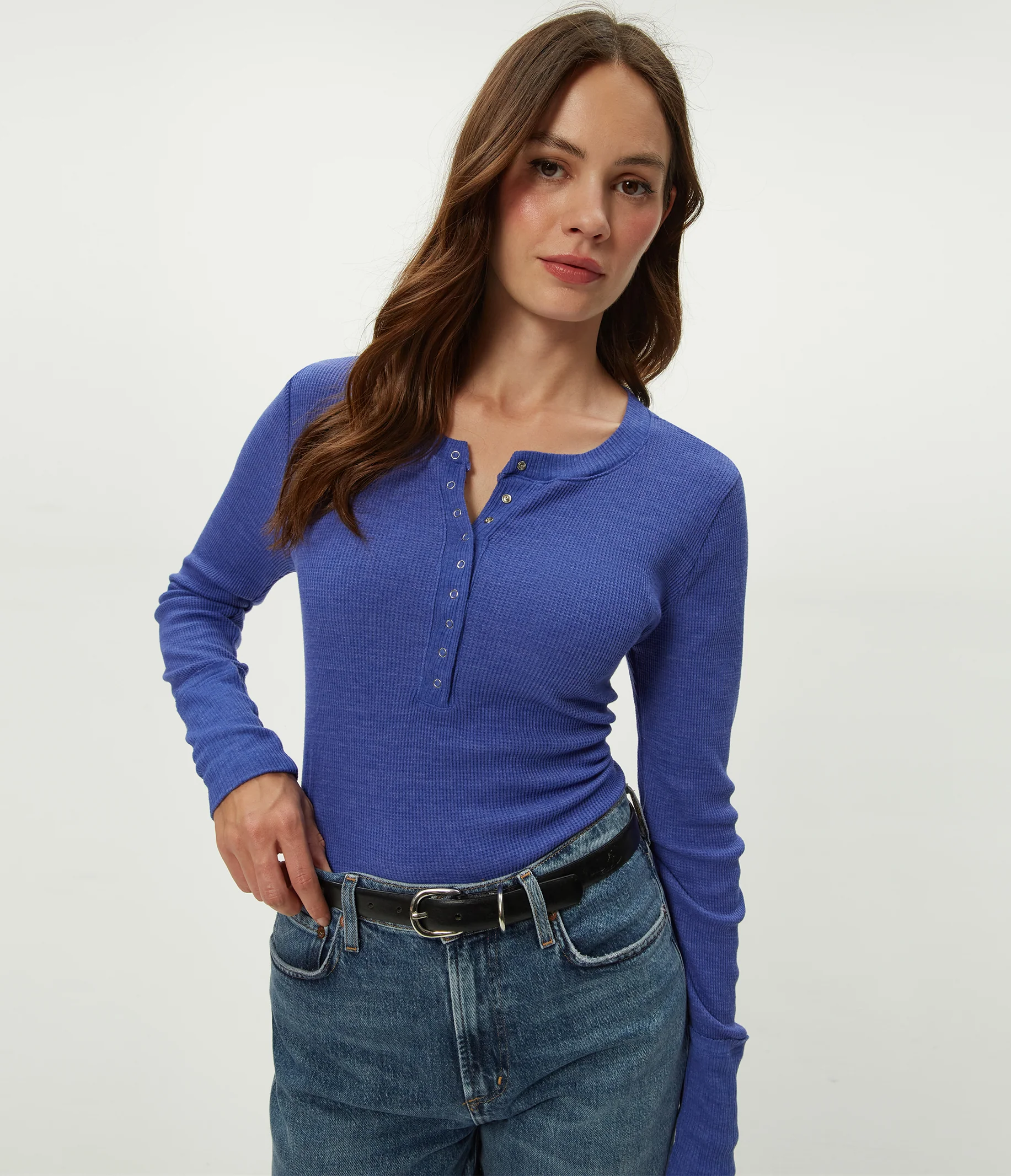 Regan Thermal Henley Tee - Image 119