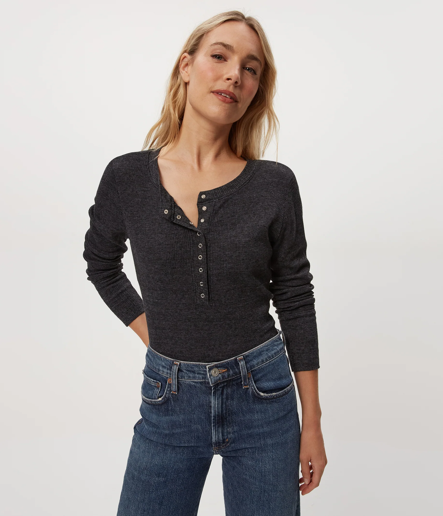 Regan Thermal Henley Tee - Image 22