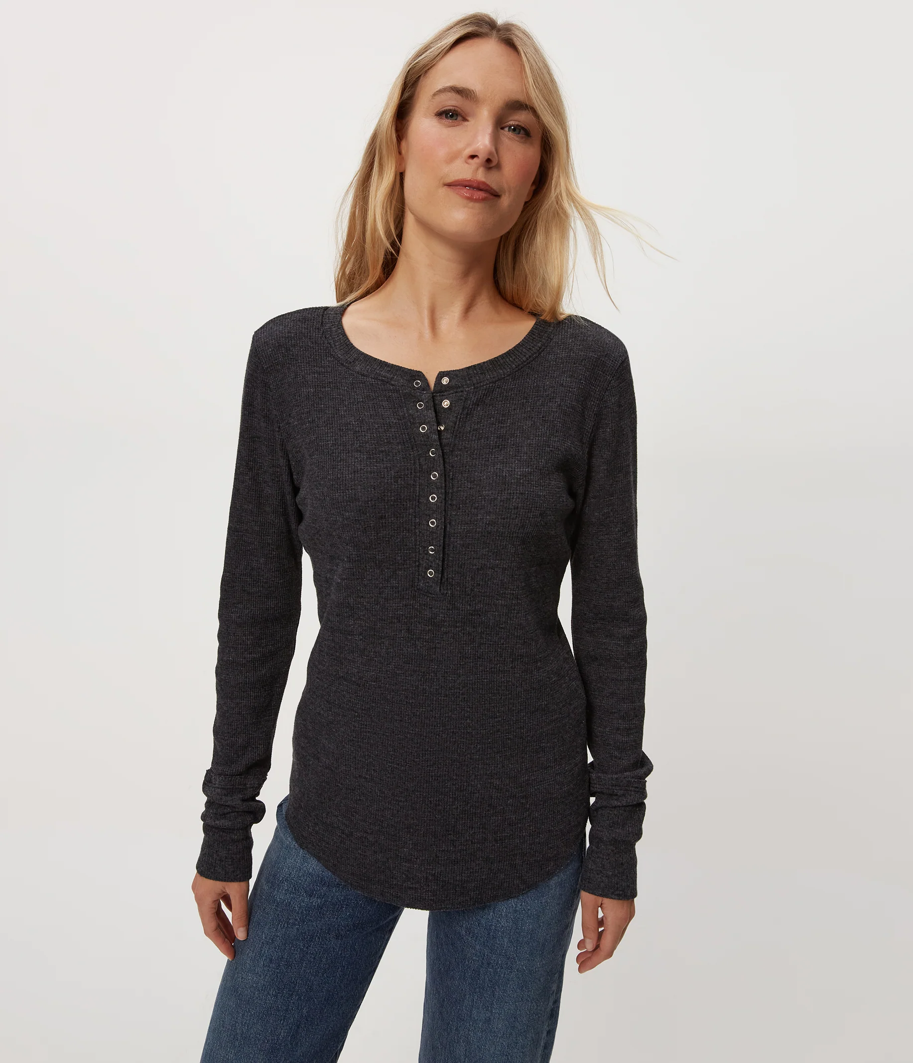 Regan Thermal Henley Tee - Image 23