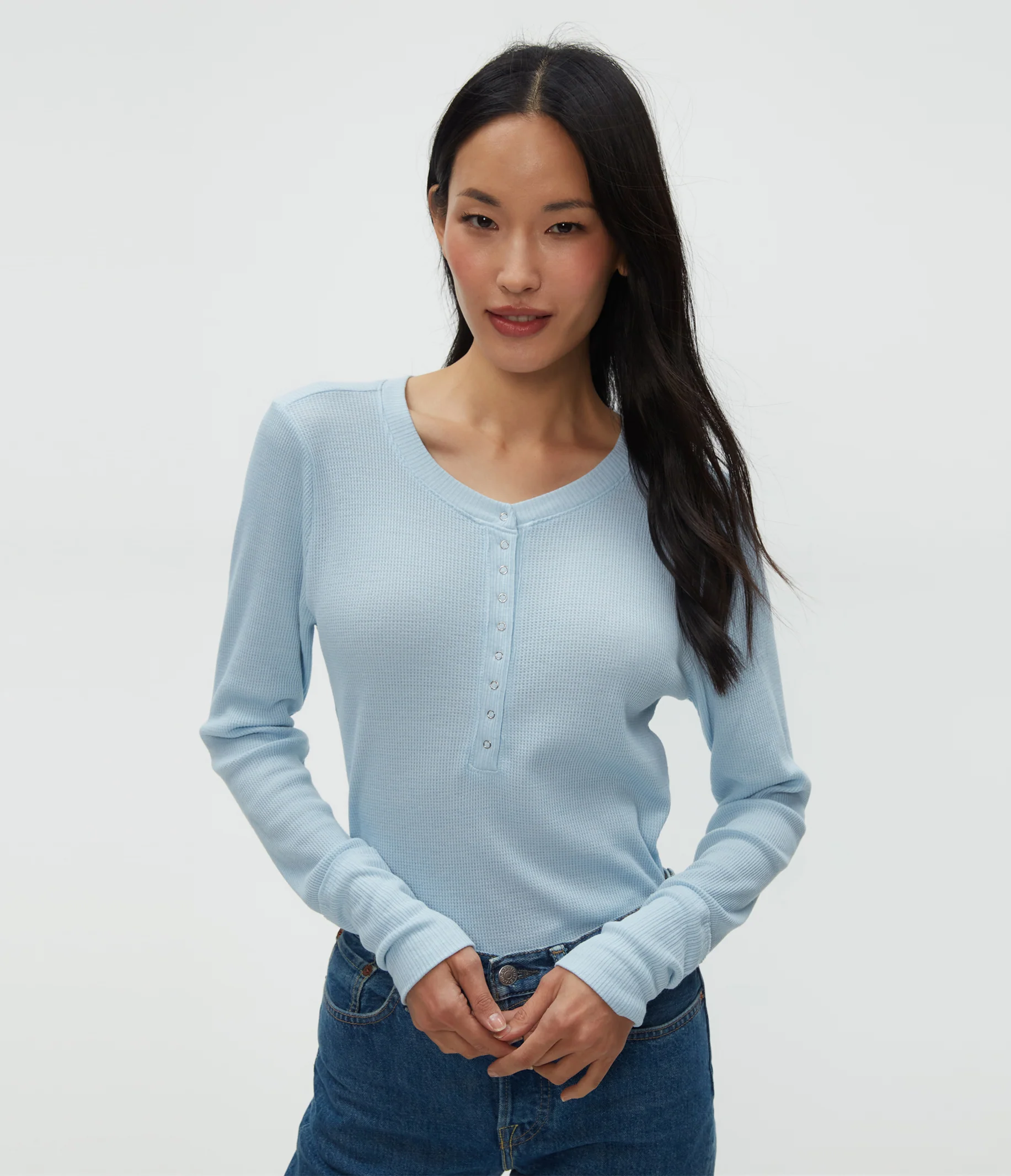 Regan Thermal Henley Tee - Image 26