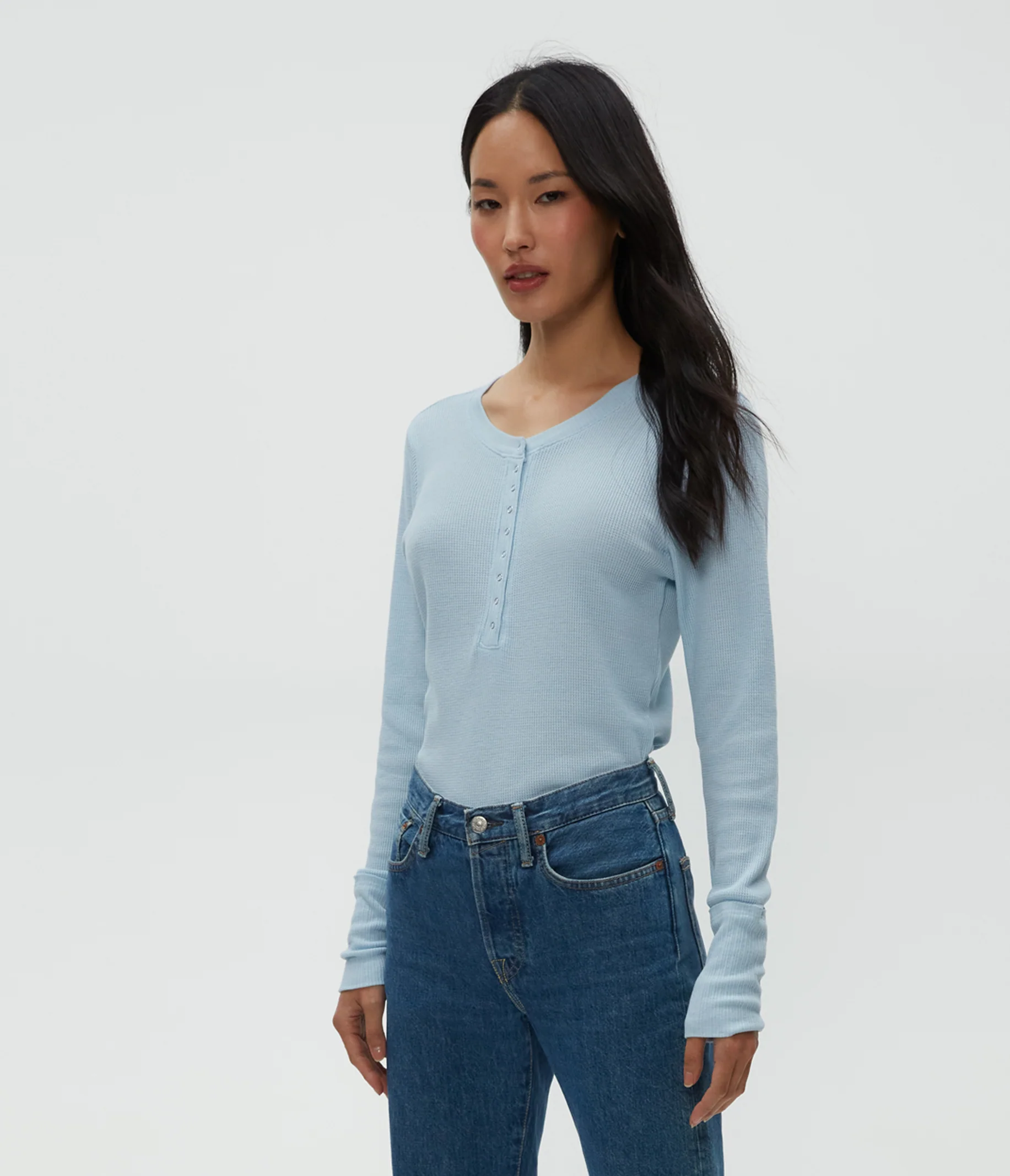 Regan Thermal Henley Tee - Image 28