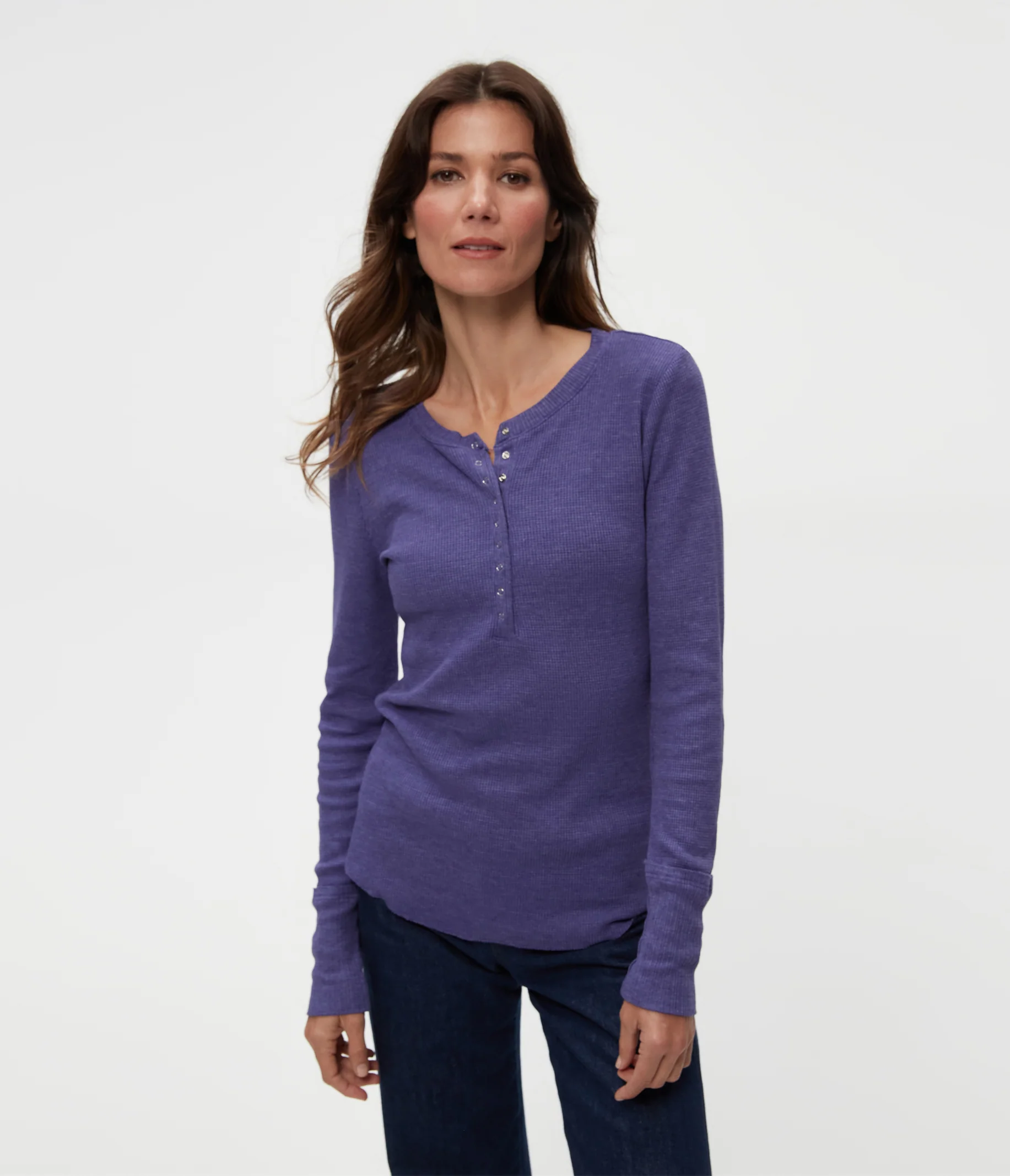 Regan Thermal Henley Tee - Image 30