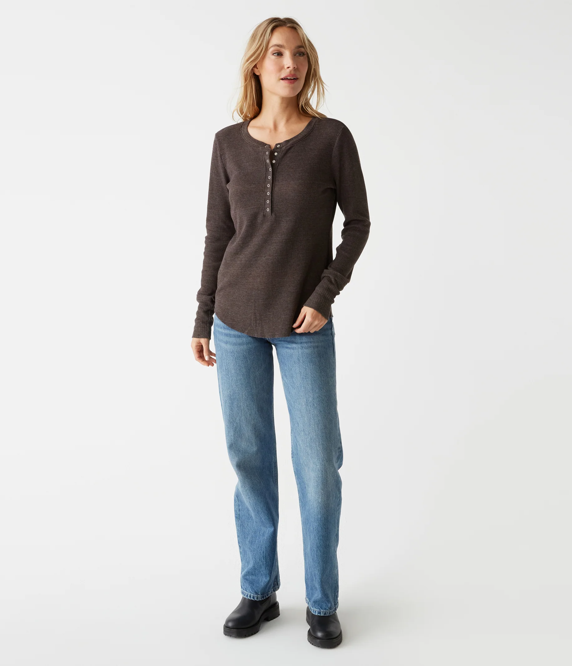 Regan Thermal Henley Tee - Image 39