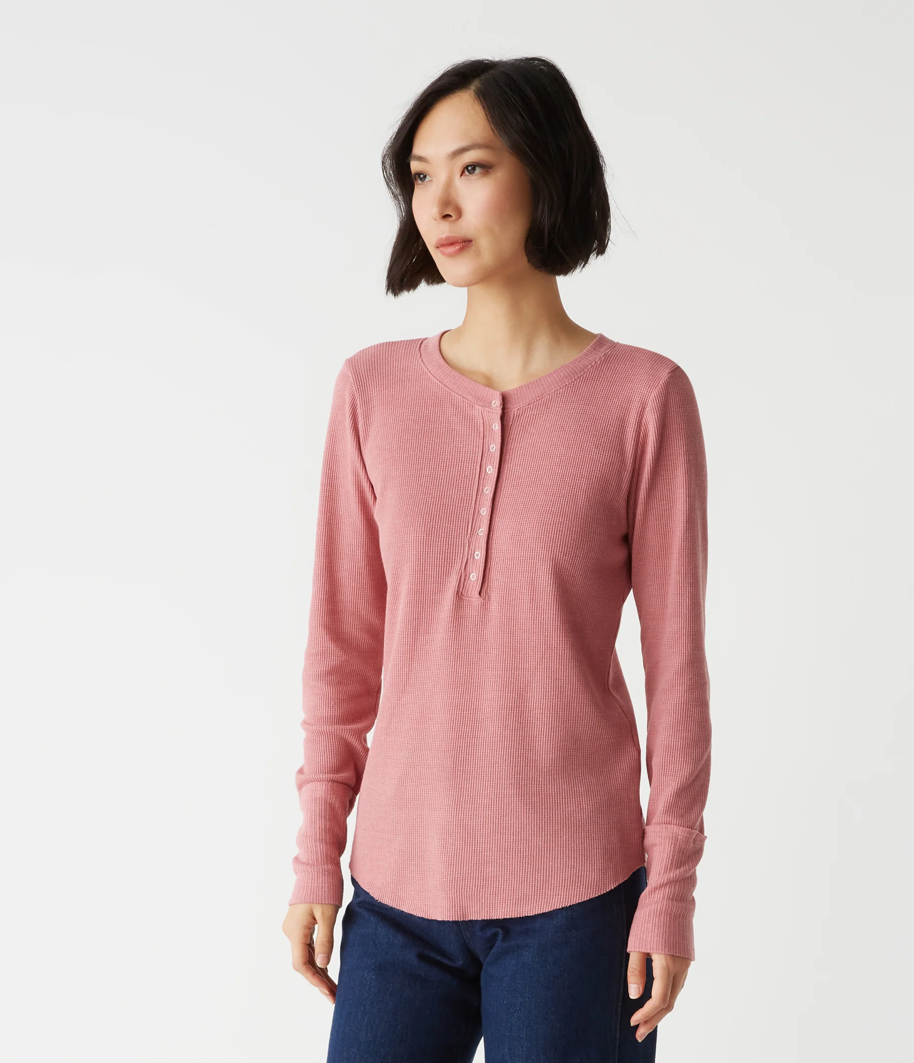 Regan Thermal Henley Tee - Image 44